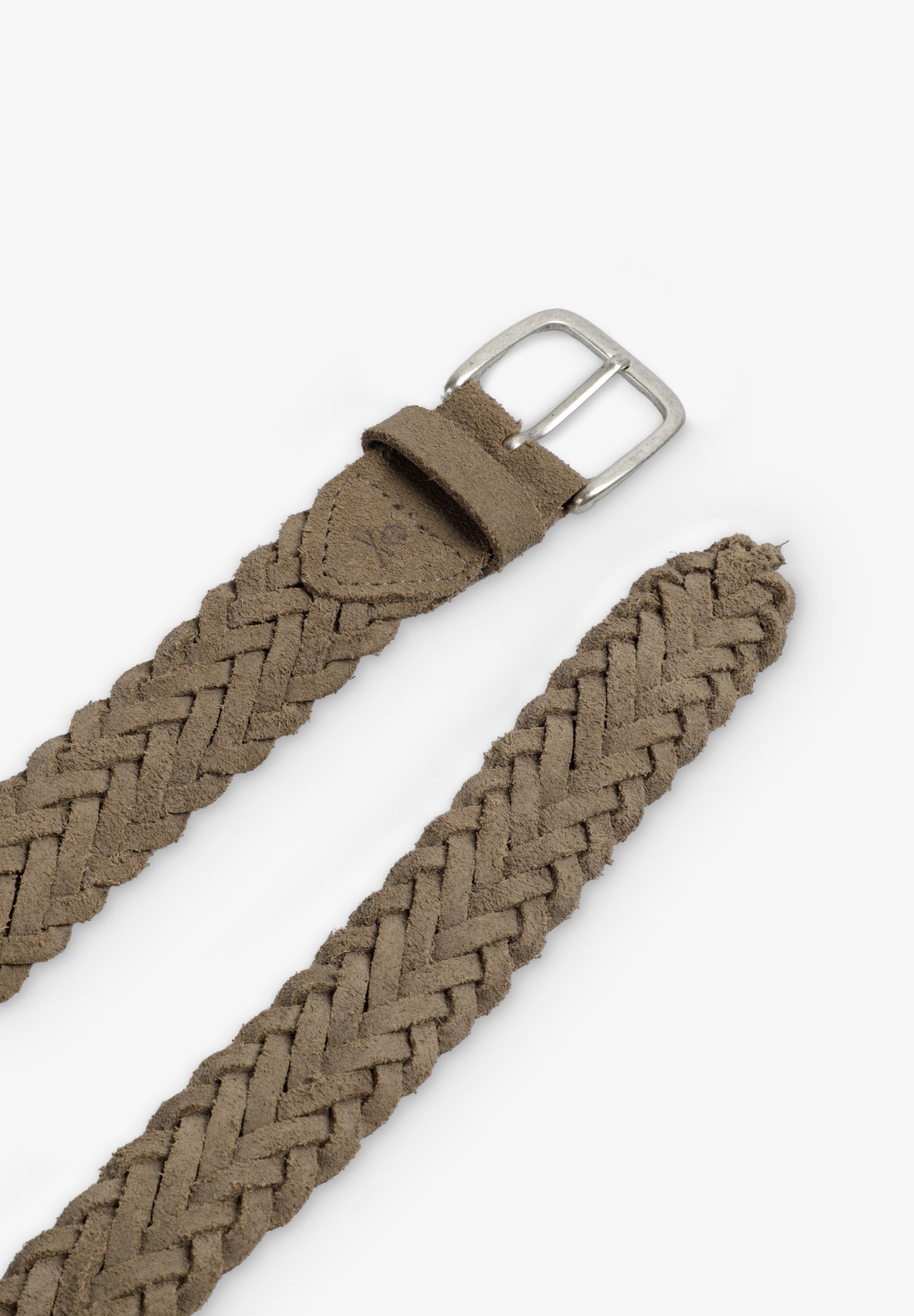 BRAIDED SUEDE BELT