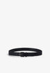 TEXTURE LEATHER BELT