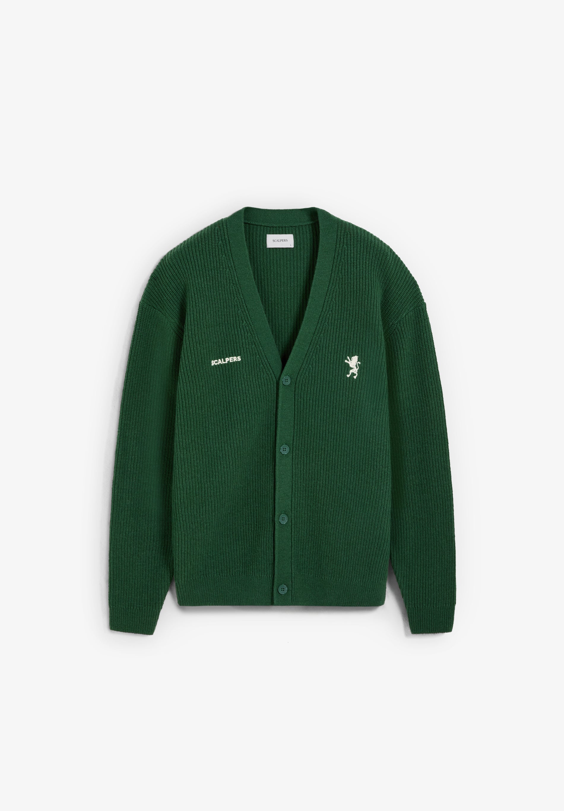 SCALPERS X SPORTING CP WOOL CARDIGAN