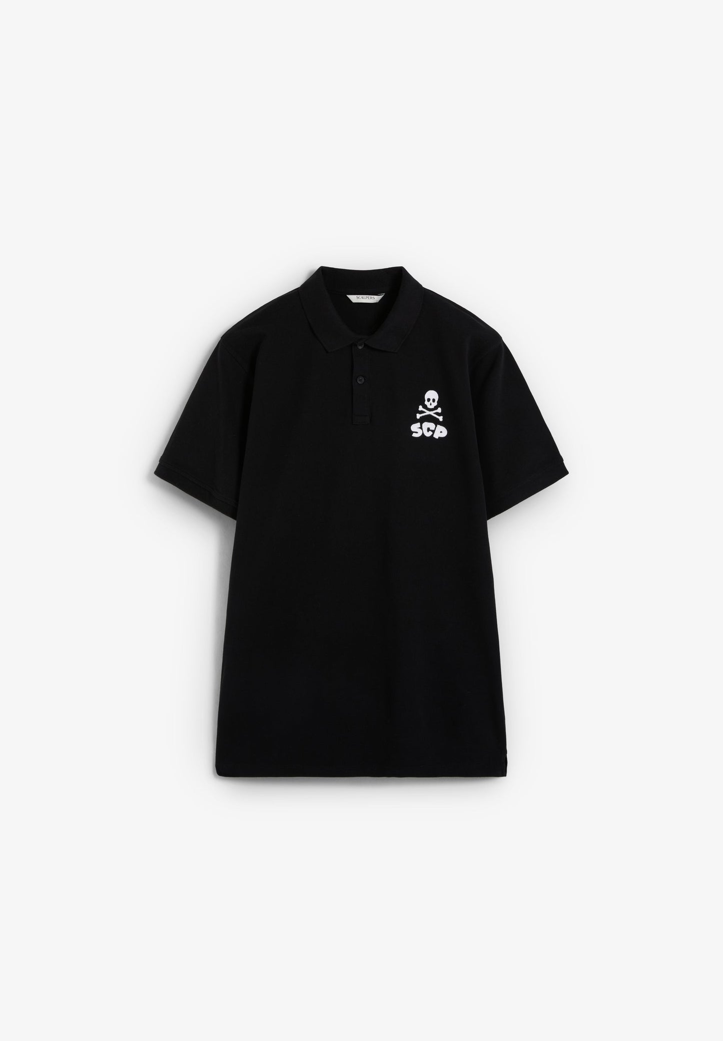 SCALPERS X SPORTING CP EMBROIDERED POLO SHIRT