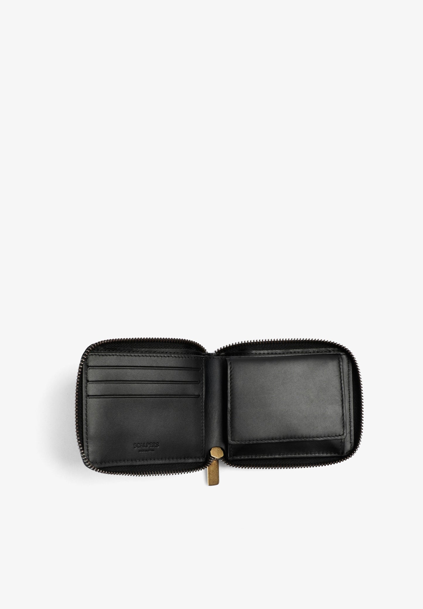 SCALPERS X SPORTING CP ENGRAVED LEATHER WALLET