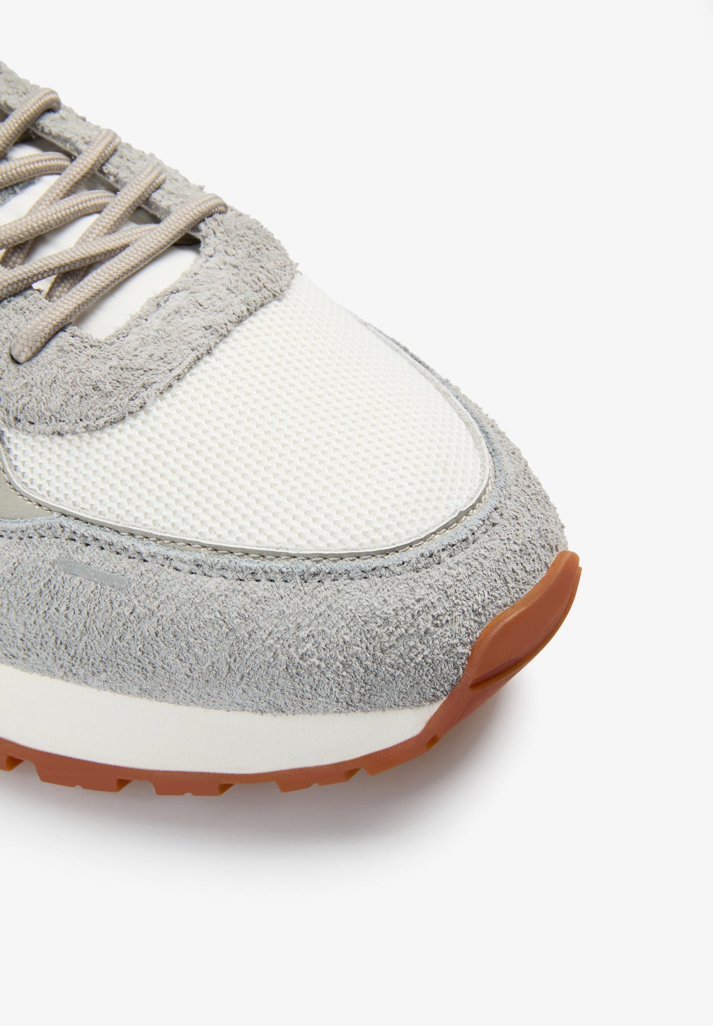 SKULL SPLIT SUEDE SNEAKERS