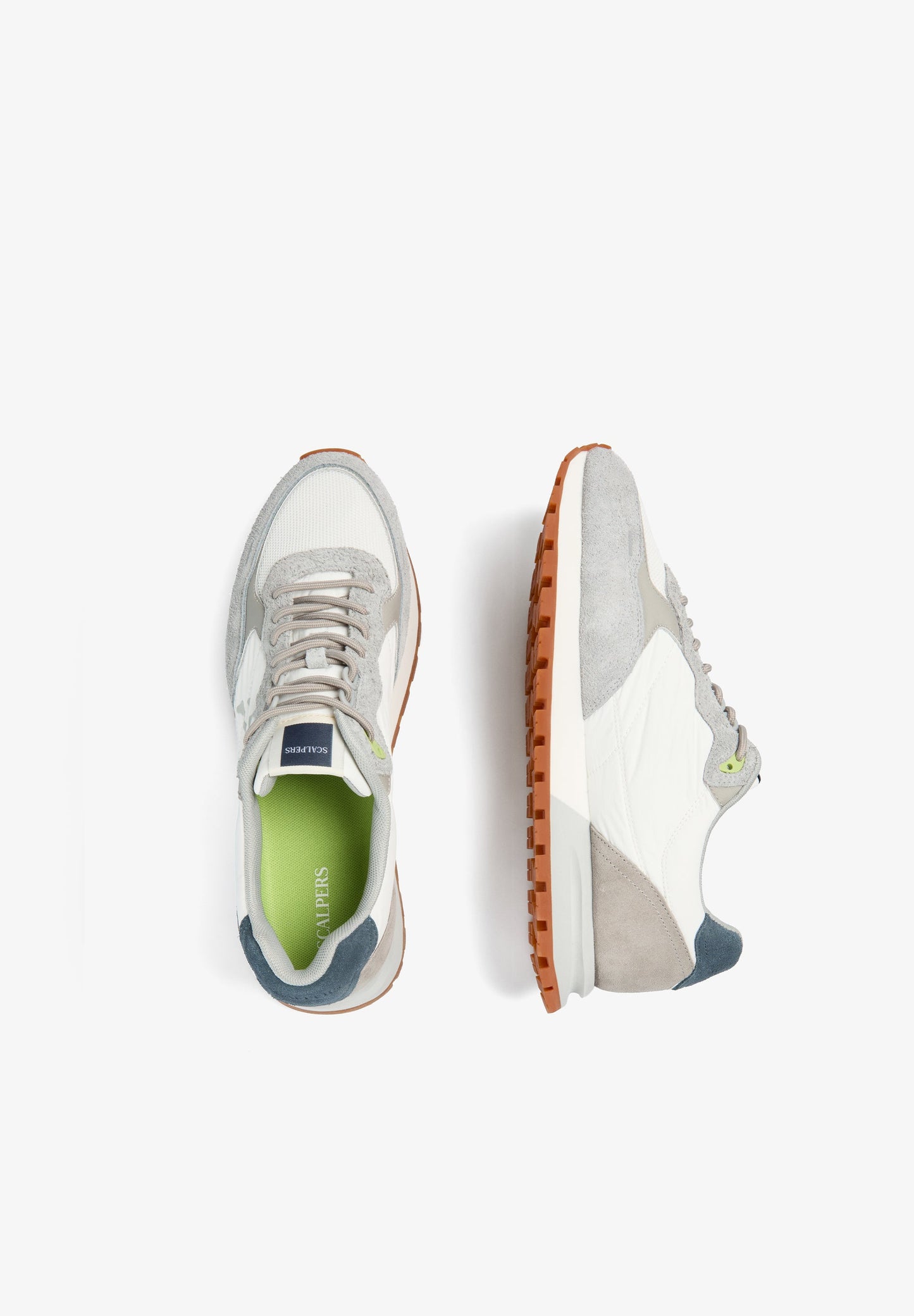 SKULL SPLIT SUEDE SNEAKERS