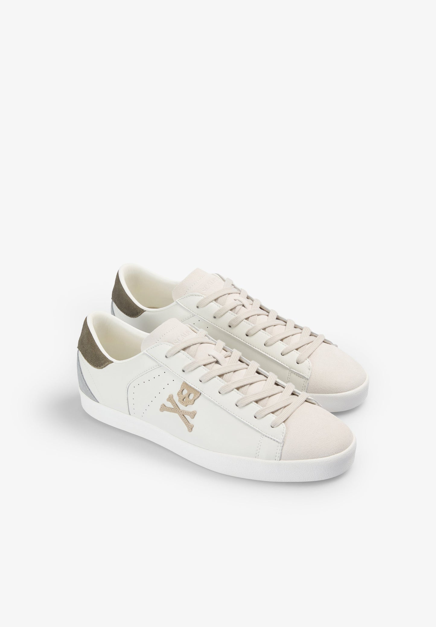SKULL LOW TOP SNEAKERS