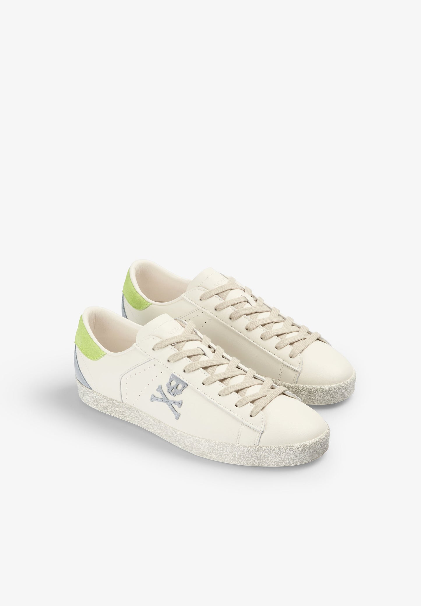 SKULL LOW TOP SNEAKERS