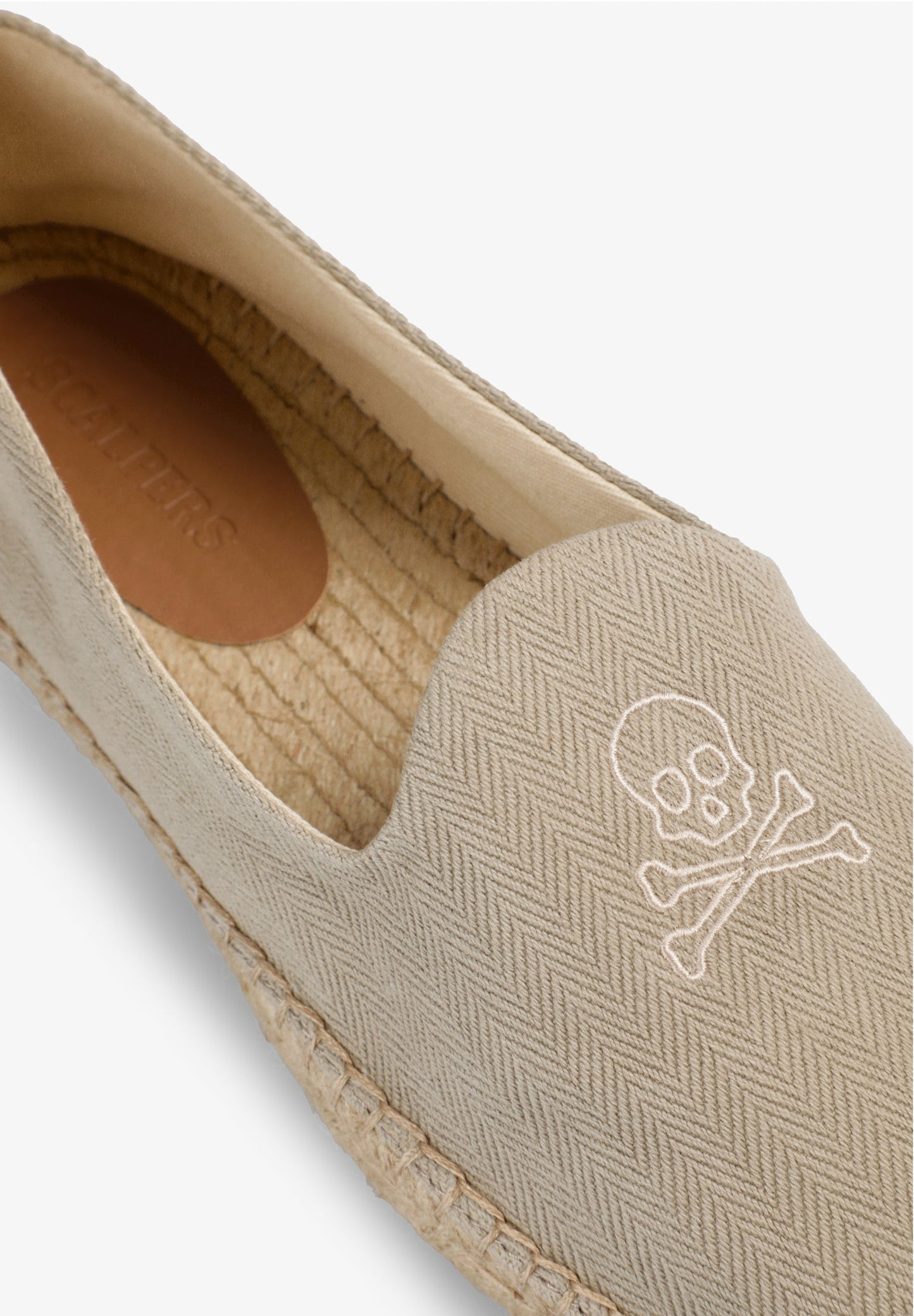 CONTRAST SKULL ESPADRILLES