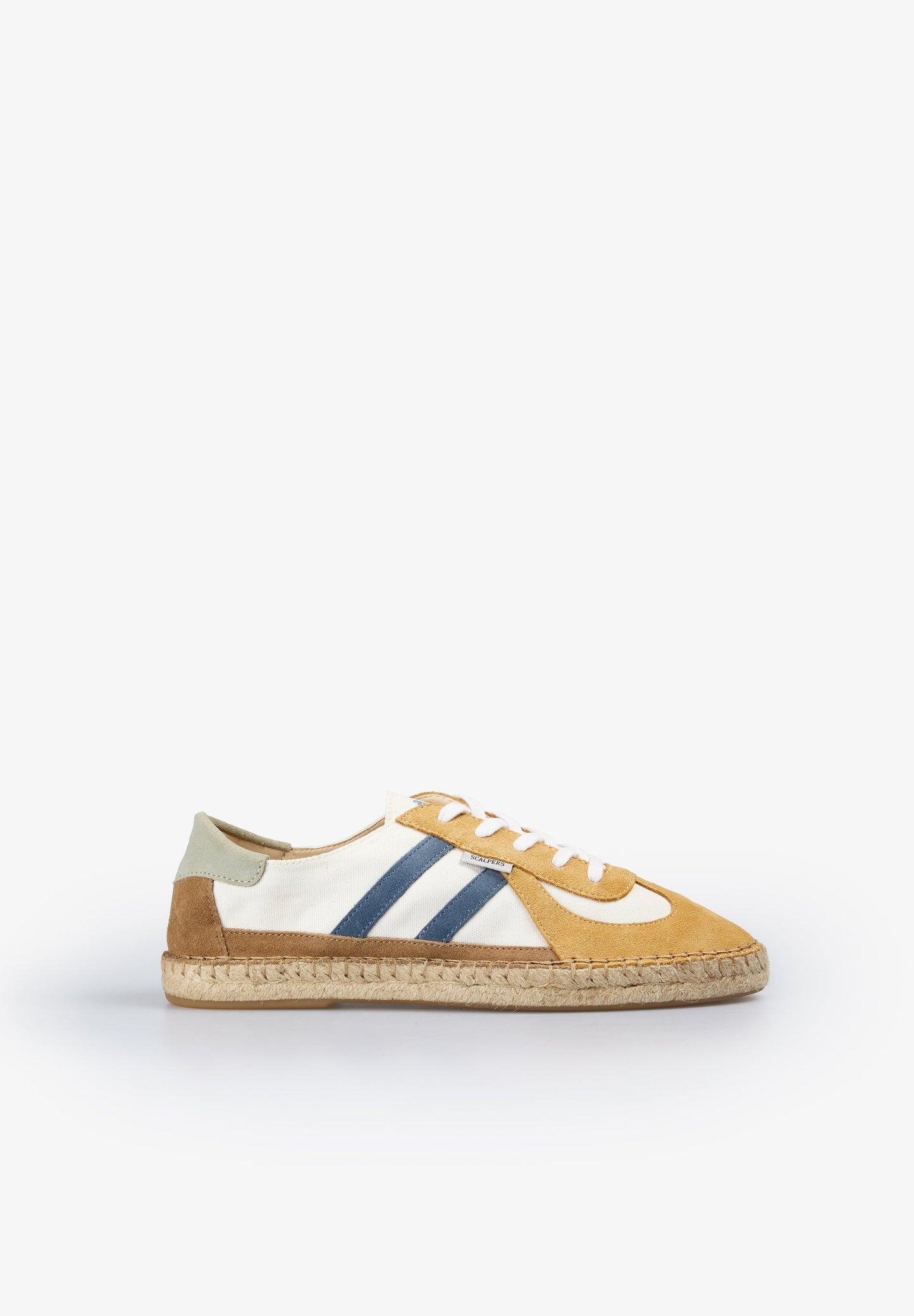 CONTRAST SUEDE SNEAKERS