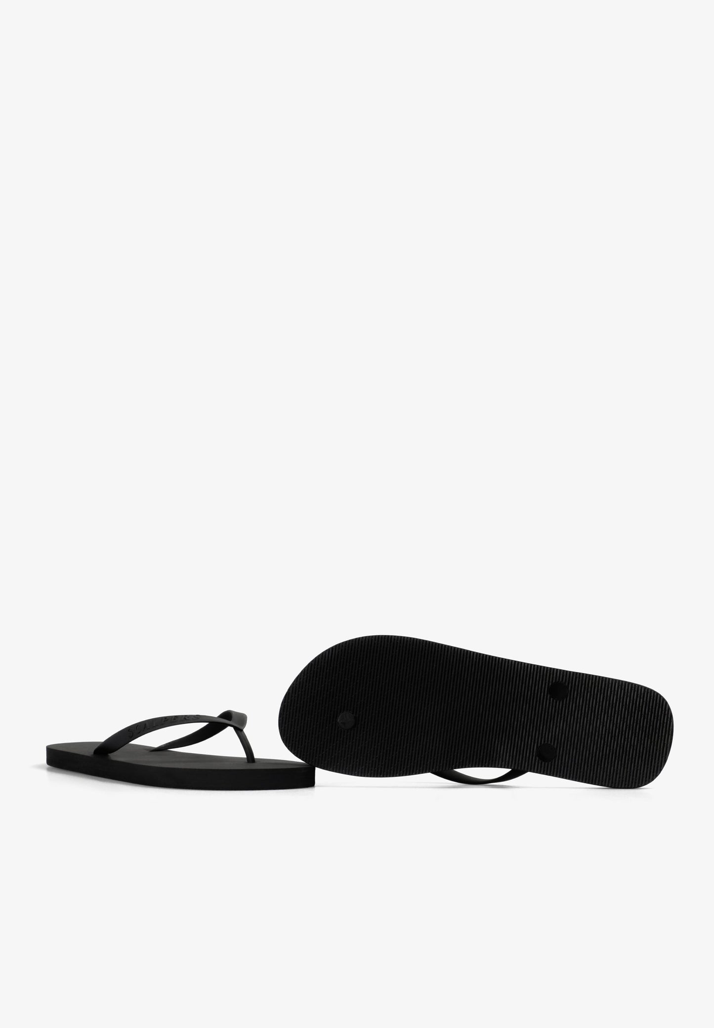 PLAIN BEACH FLIP FLOPS