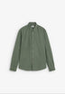 CORDUROY SHIRT WITH TONAL SKULL