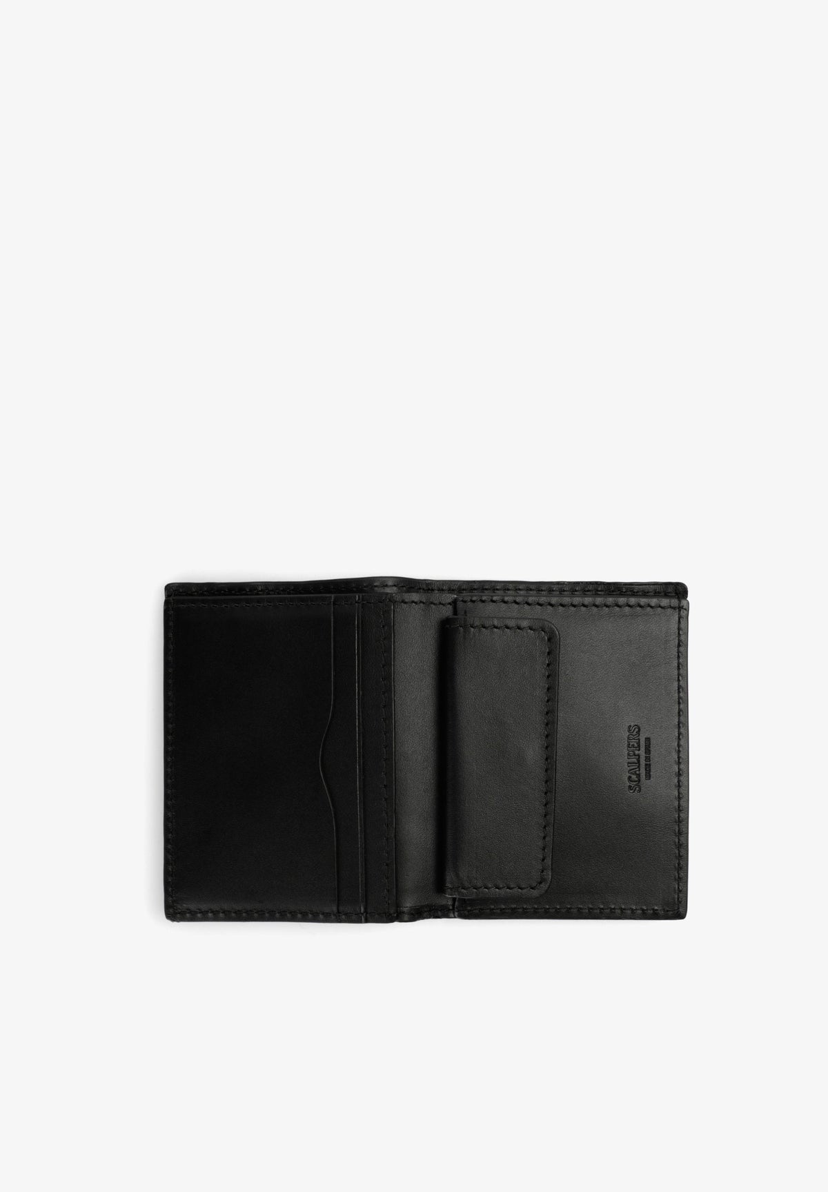 ELASTICATED LEATHER WALLET