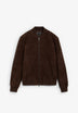 SUEDE BOMBER JACKET