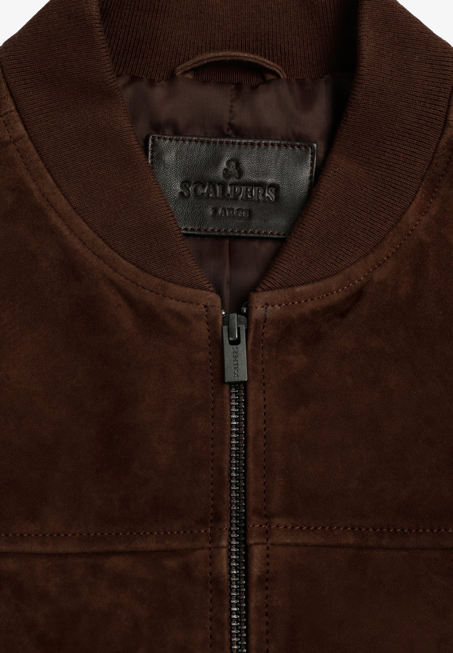 SUEDE BOMBER JACKET