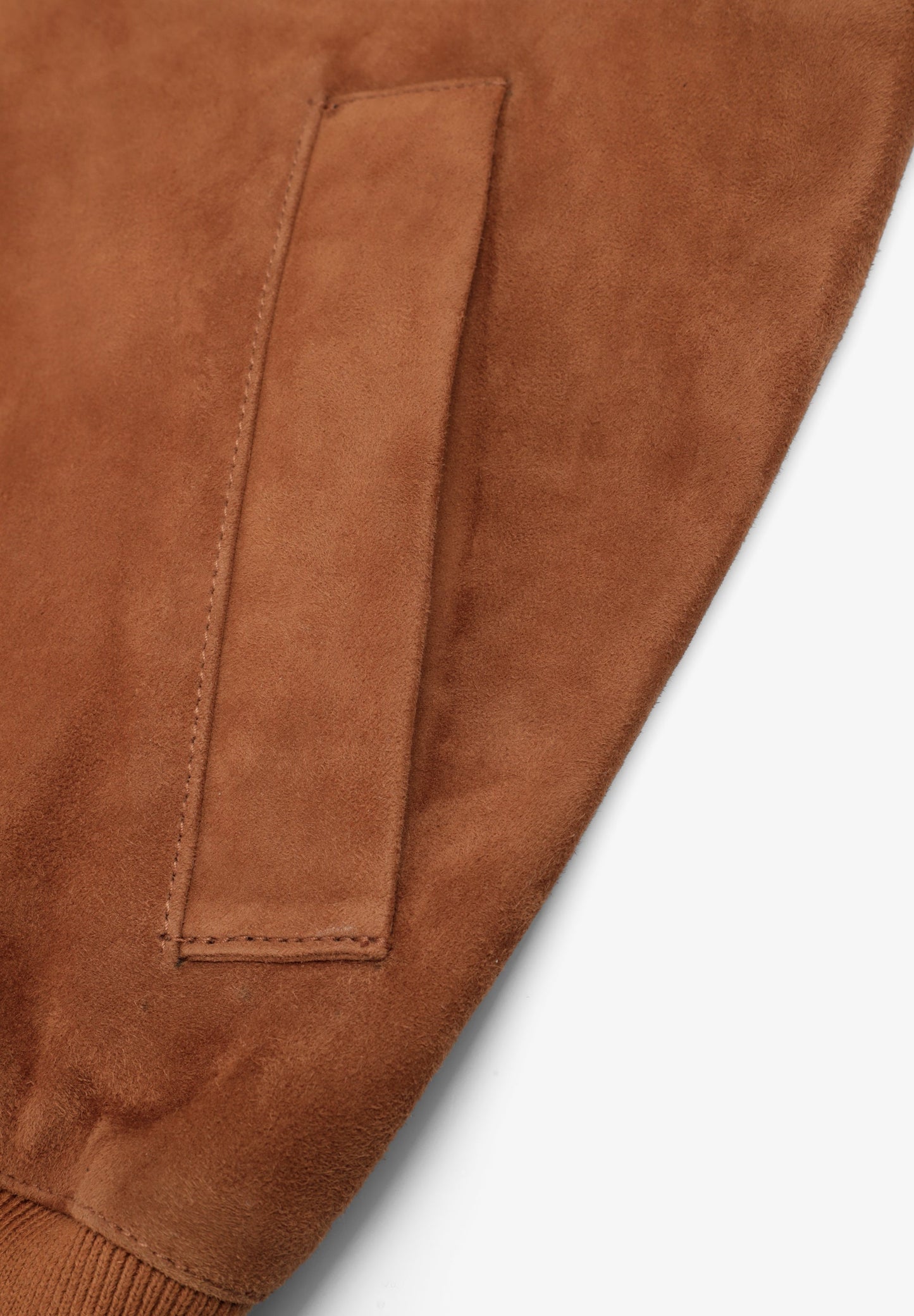 SUEDE BOMBER JACKET