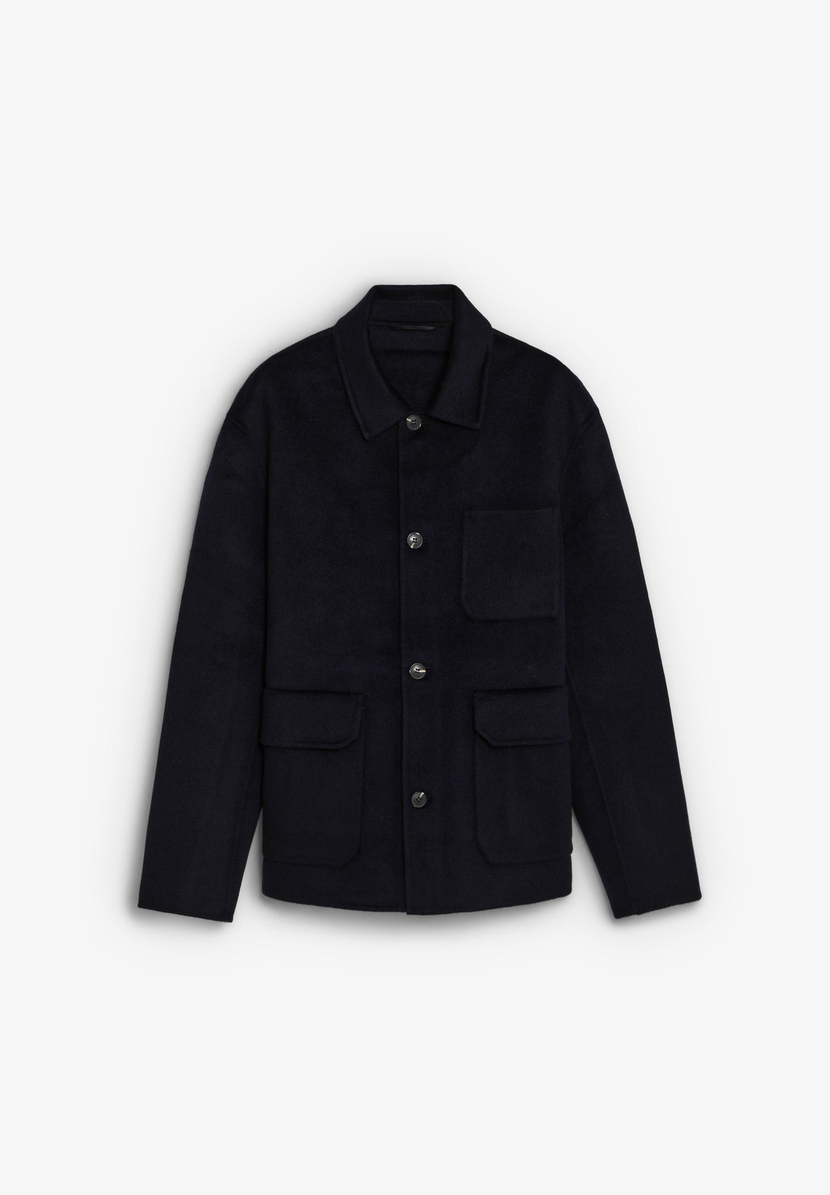 BUTTONED WOOL JACKET
