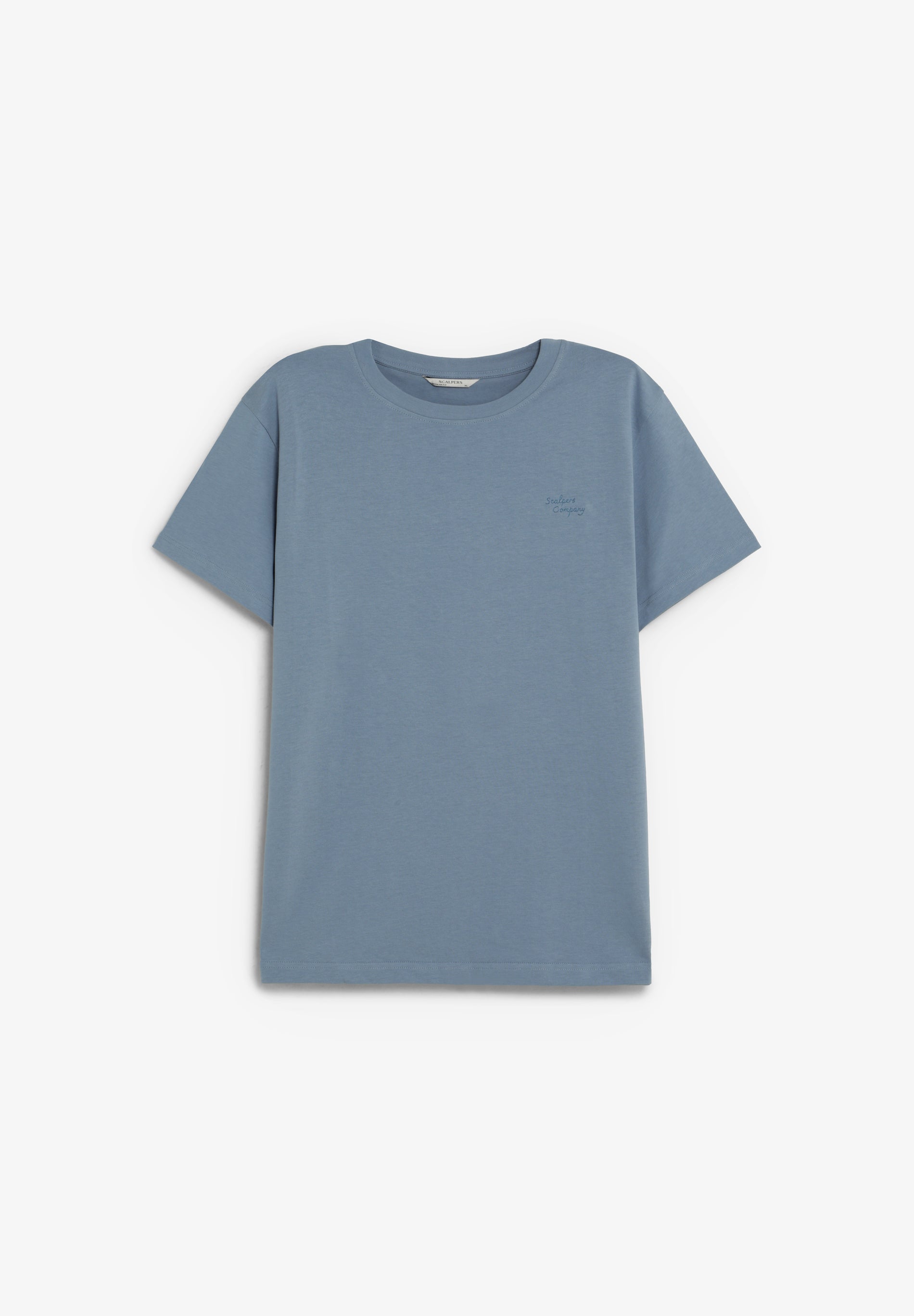 HEAVY KNIT EMBROIDERED T-SHIRT