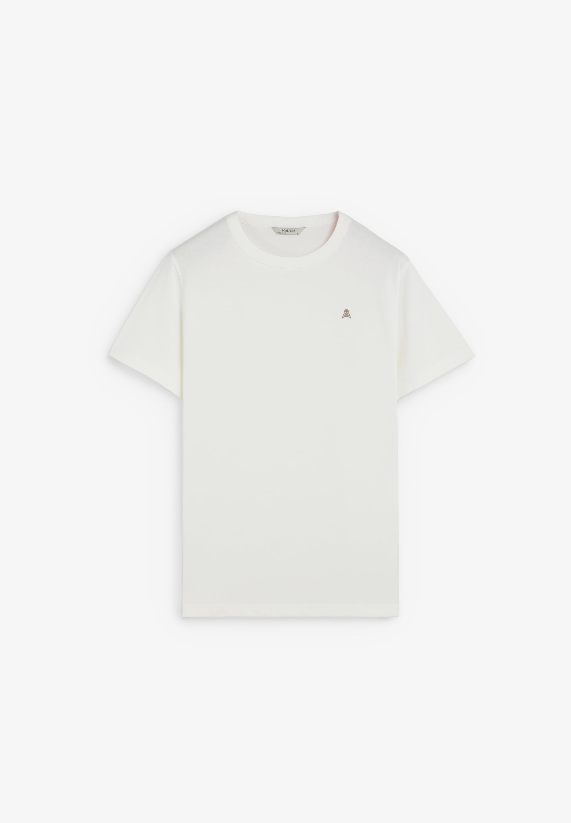 T-SHIRT WITH CONTRAST SKULL