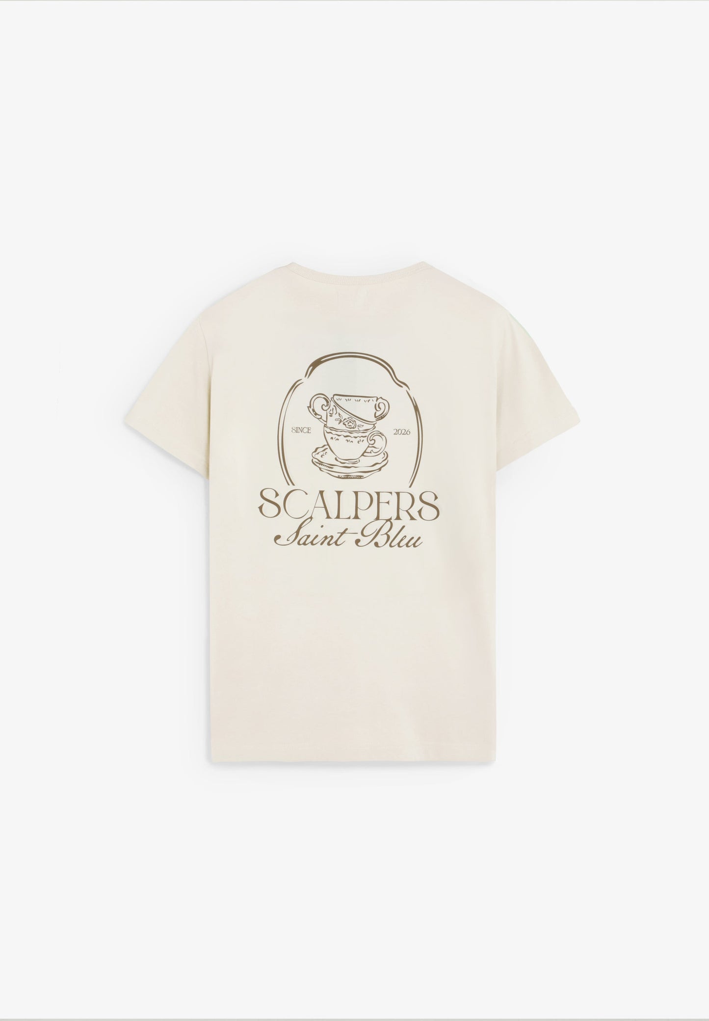 CONTRAST PRINT T-SHIRT