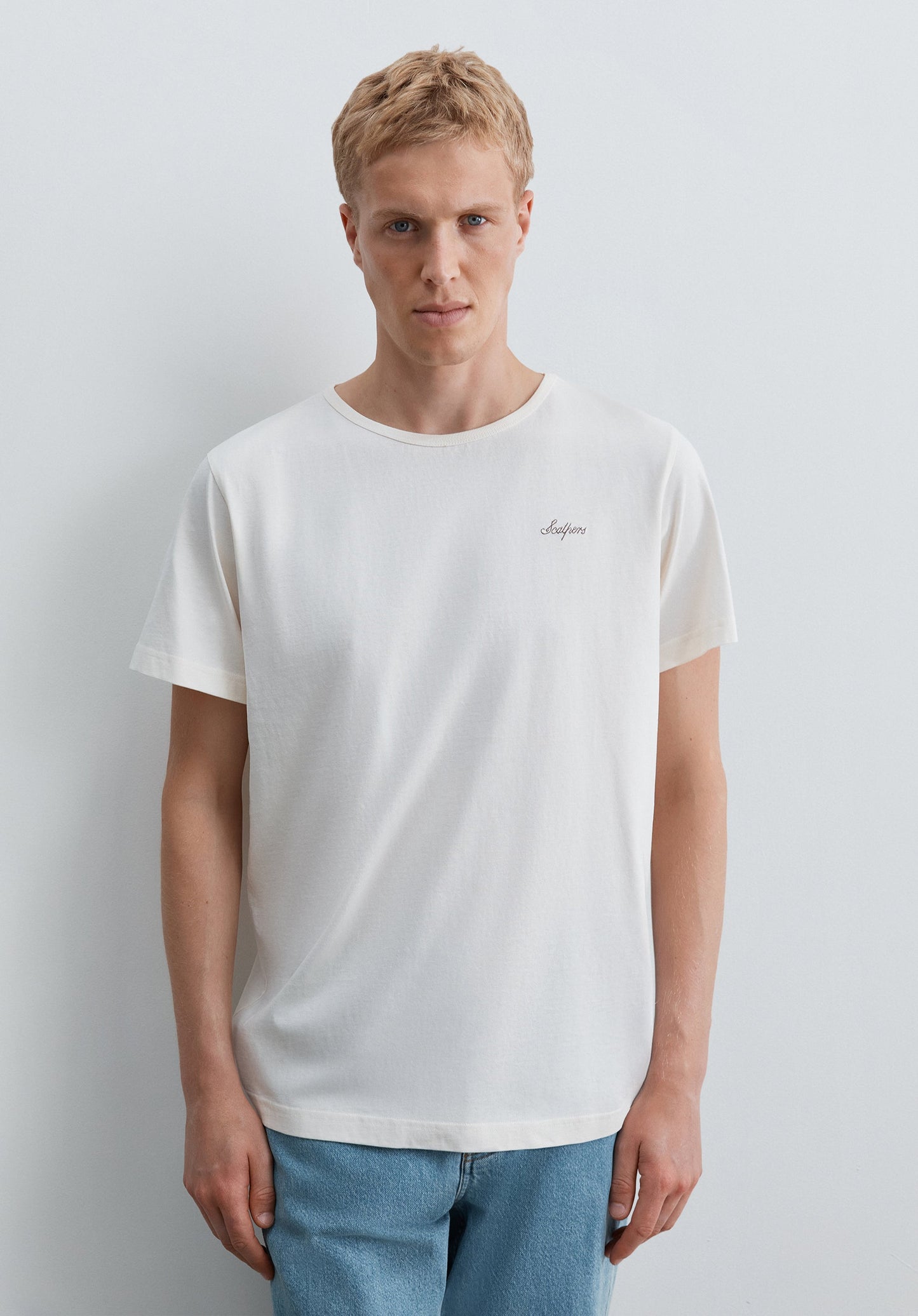 SHORT SLEEVE T-SHIRT WITH EMBROIDERED LOGO