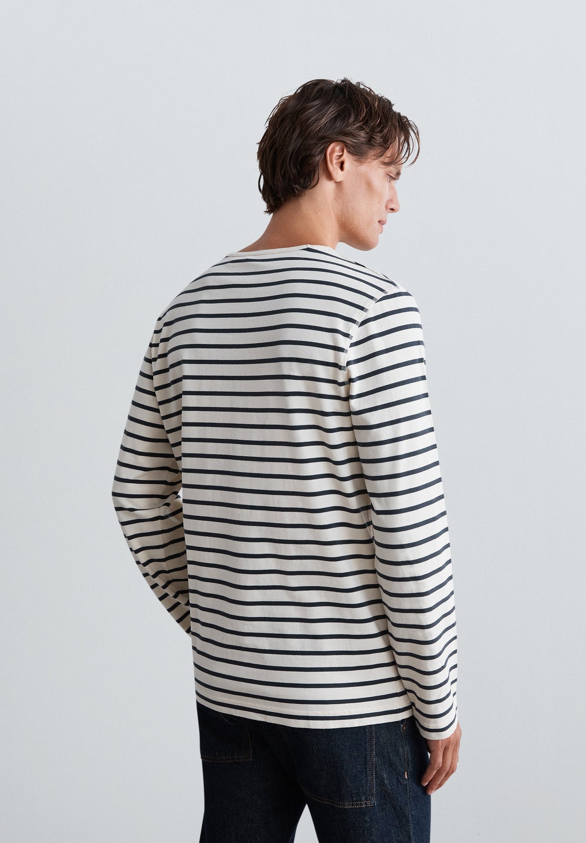 HEAVY JERSEY STRIPED T-SHIRT