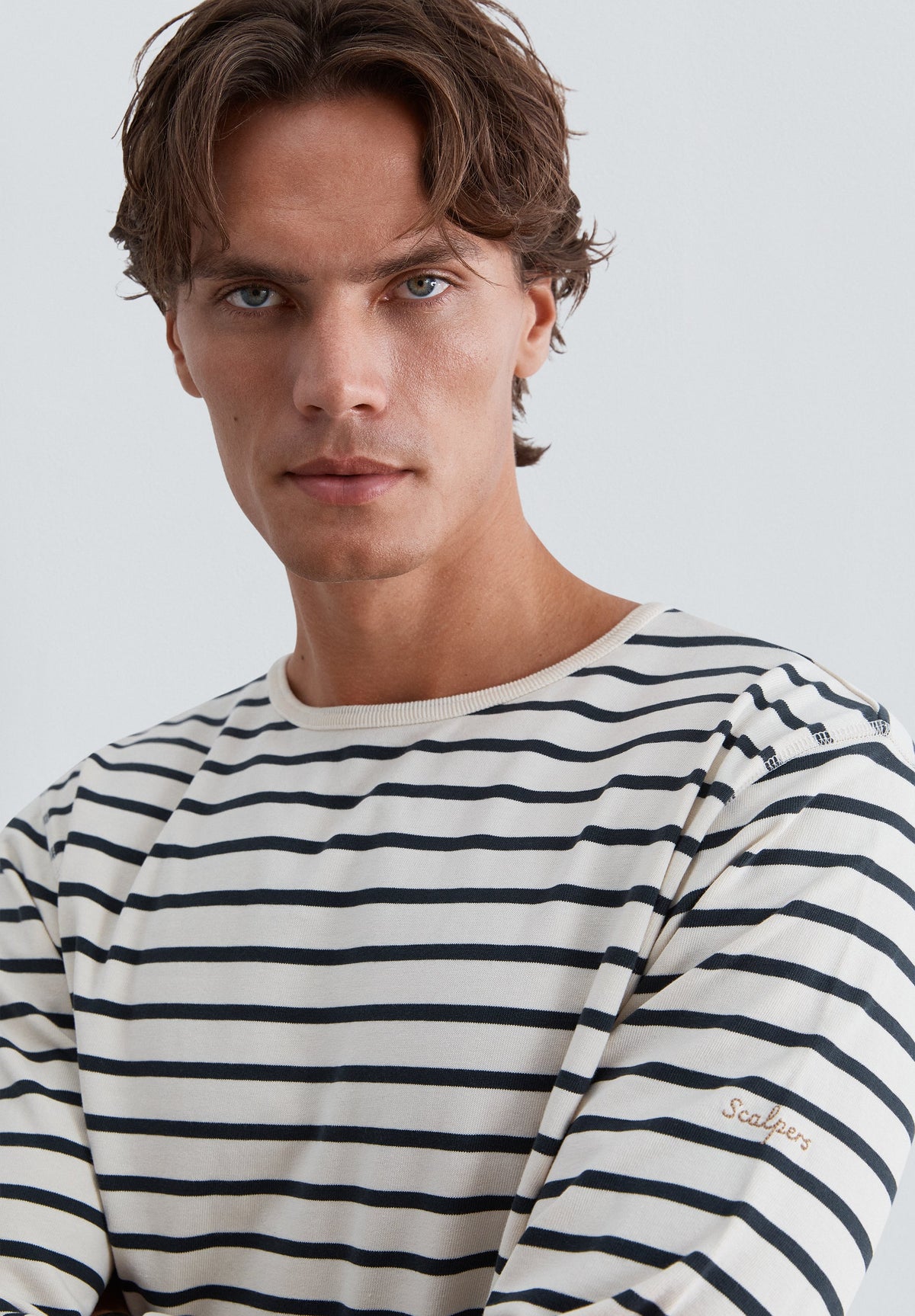 HEAVY JERSEY STRIPED T-SHIRT