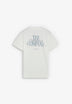 CONTRAST PRINT T-SHIRT