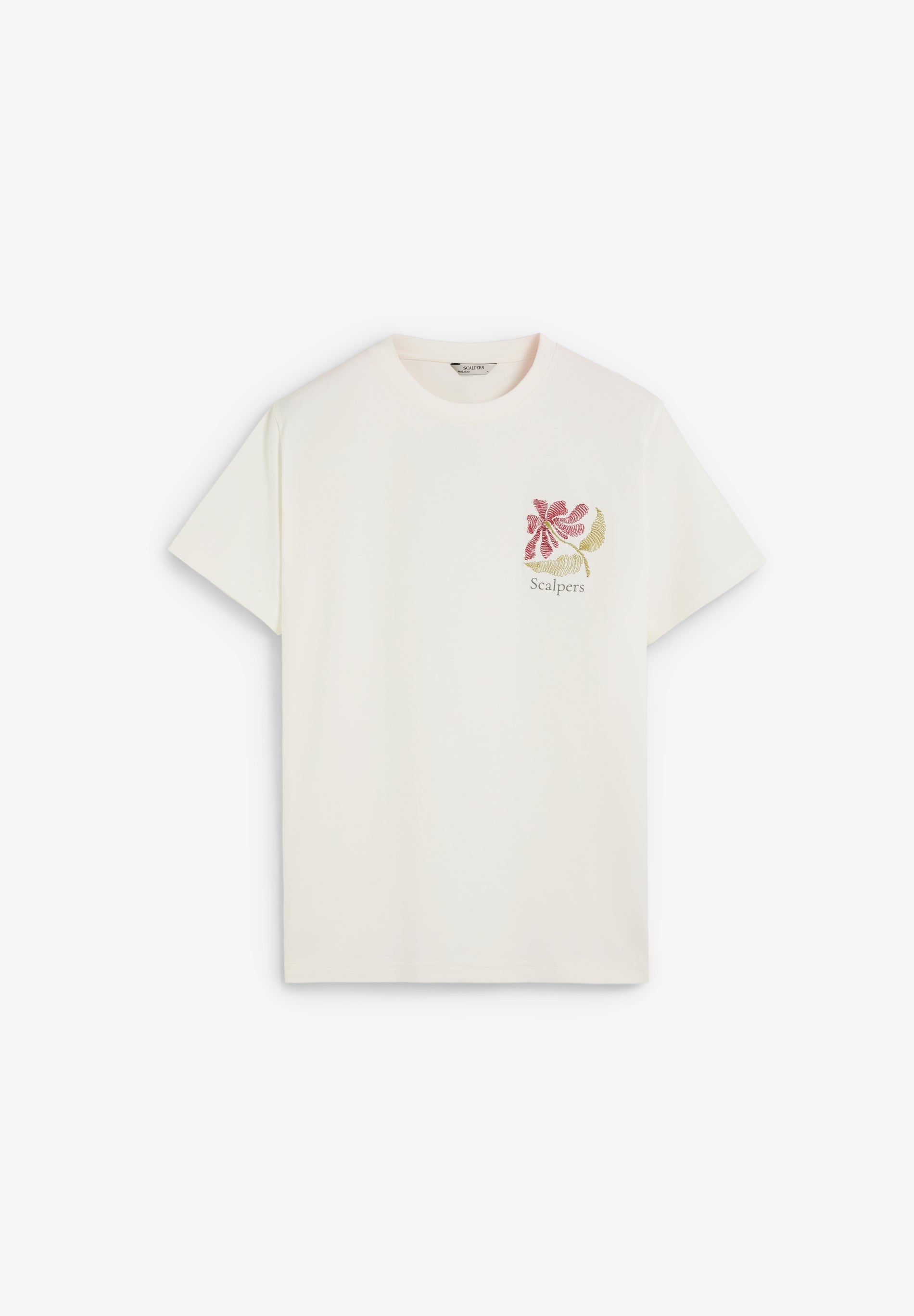 REGULAR FIT EMBROIDERED T-SHIRT