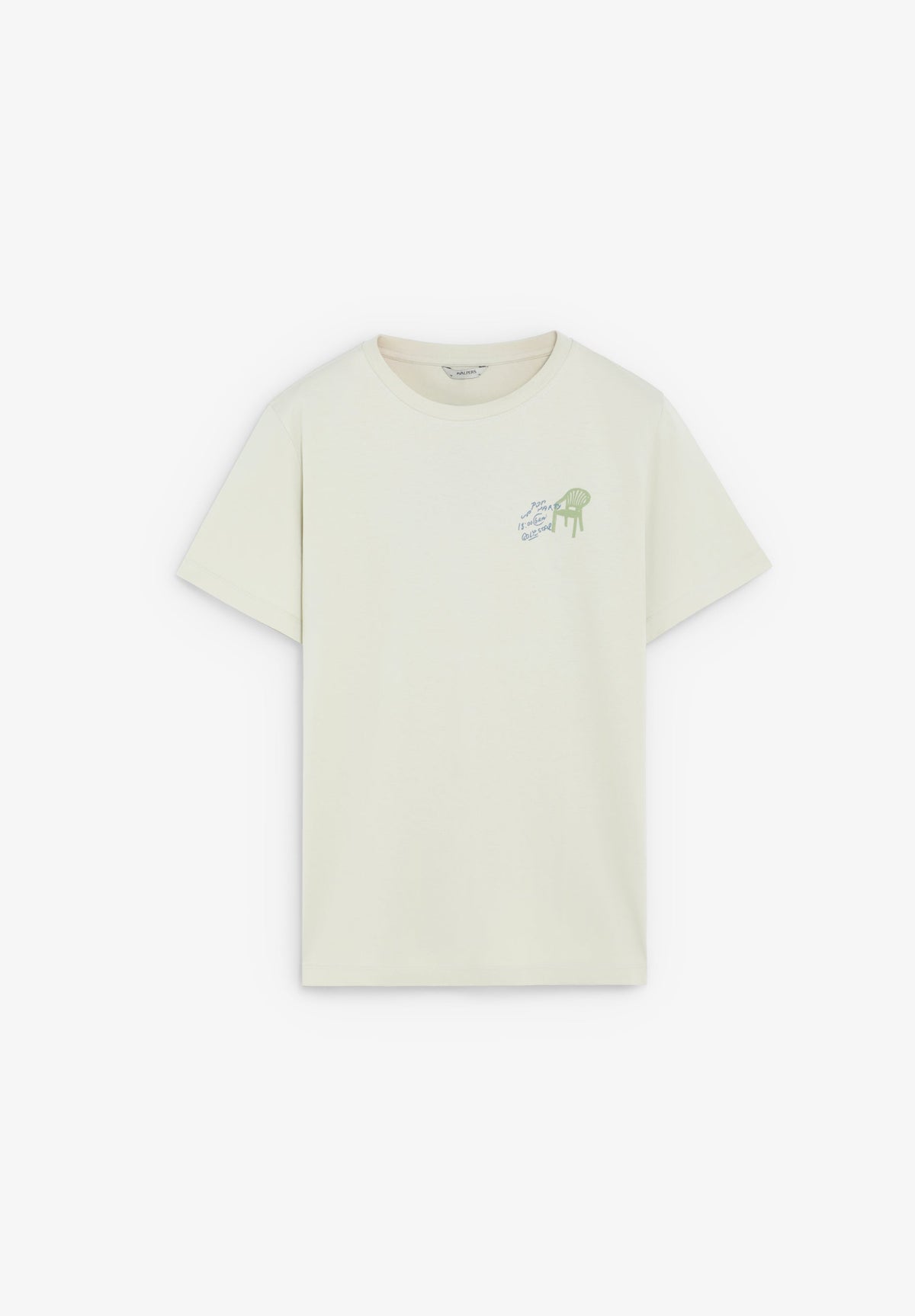 REGULAR FIT CONTRAST PRINT T-SHIRT