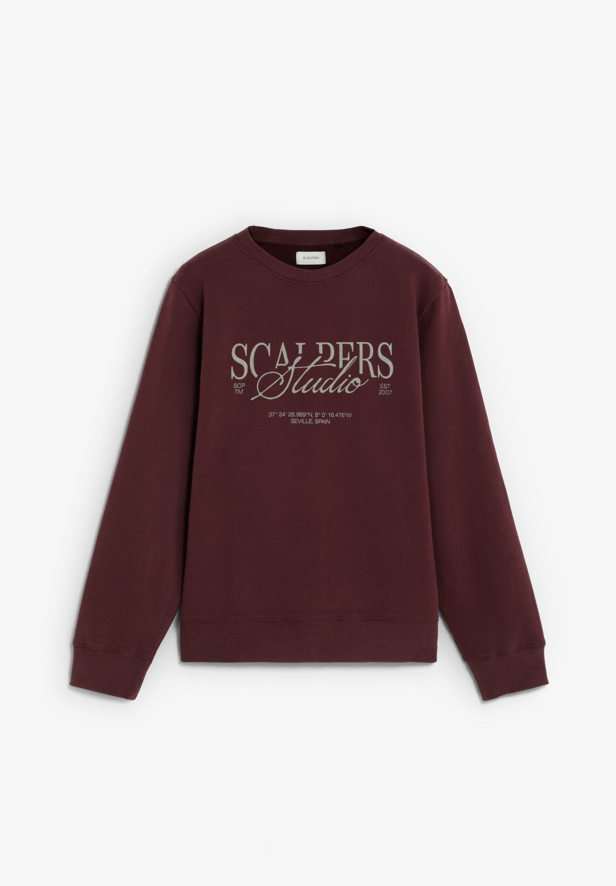 REGULAR FIT SWEATSHIRT WITH FRONT PRINT