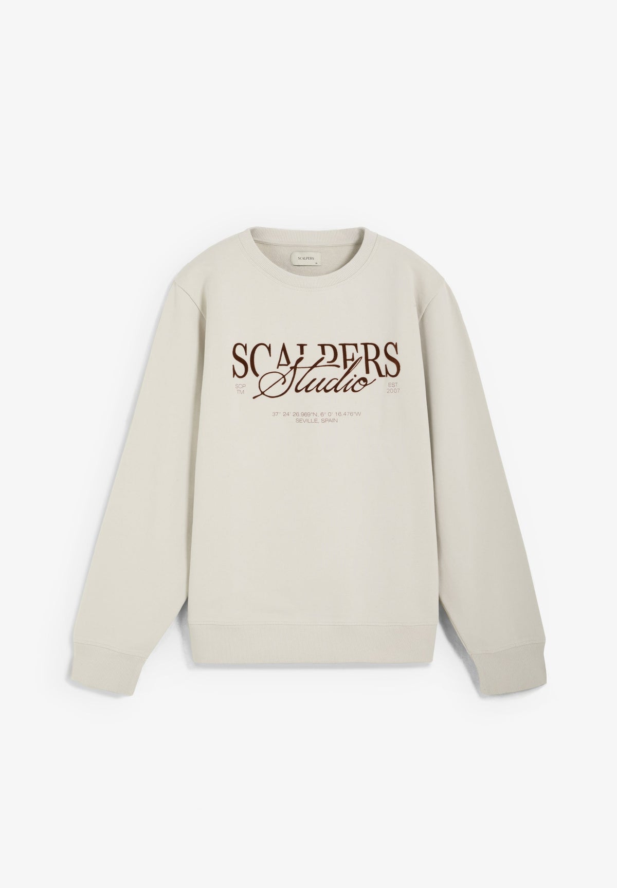 REGULAR FIT SWEATSHIRT WITH FRONT PRINT