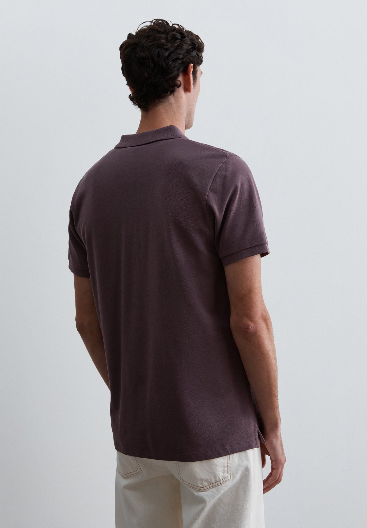 PIQUÉ POLO SHIRT WITH CONTRAST SKULL