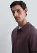 PIQUÉ POLO SHIRT WITH CONTRAST SKULL