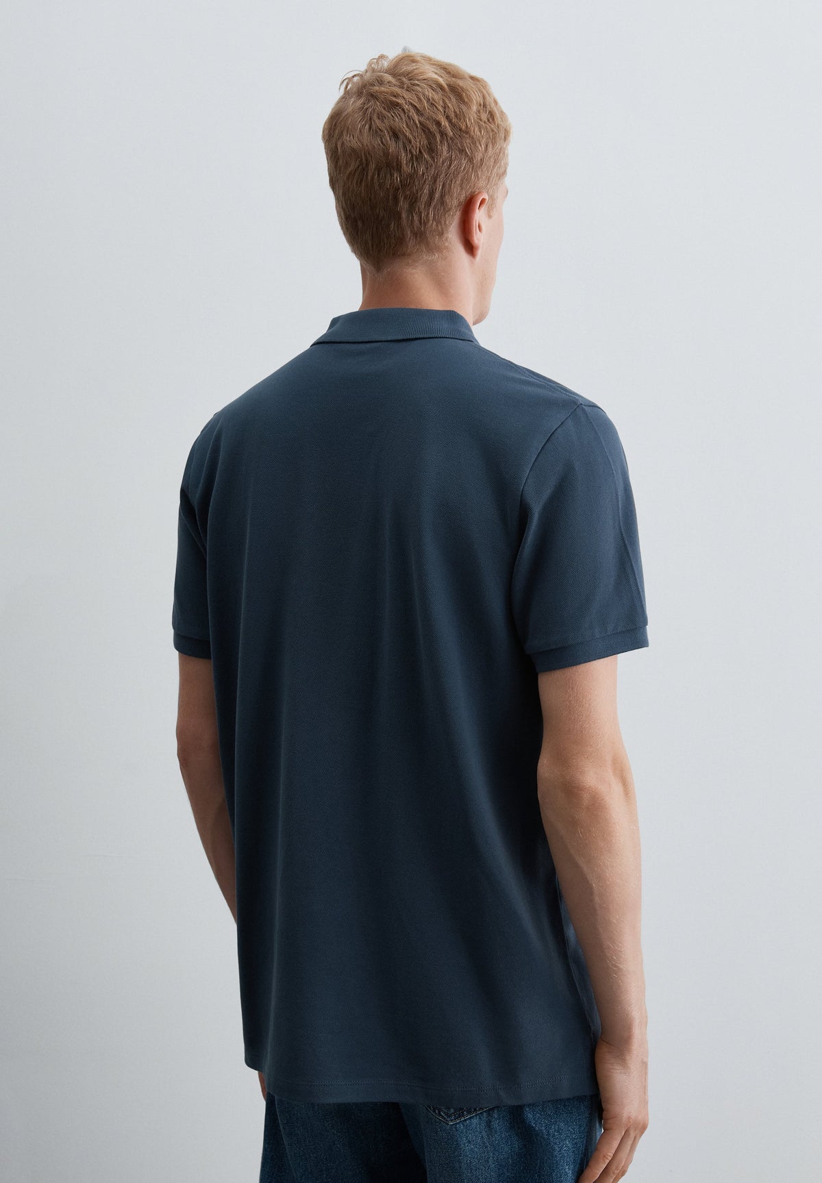 PIQUÉ POLO SHIRT WITH CONTRAST SKULL
