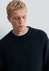 TEXTURED COTTON SWEATER