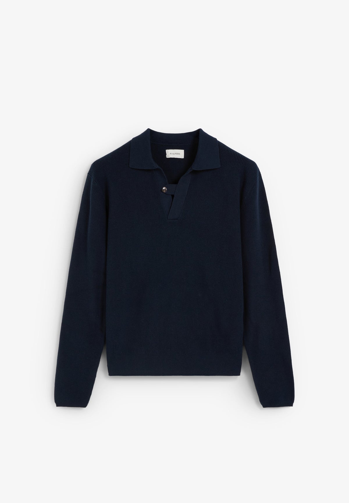 SWEATER WITH TRICOT COLLAR