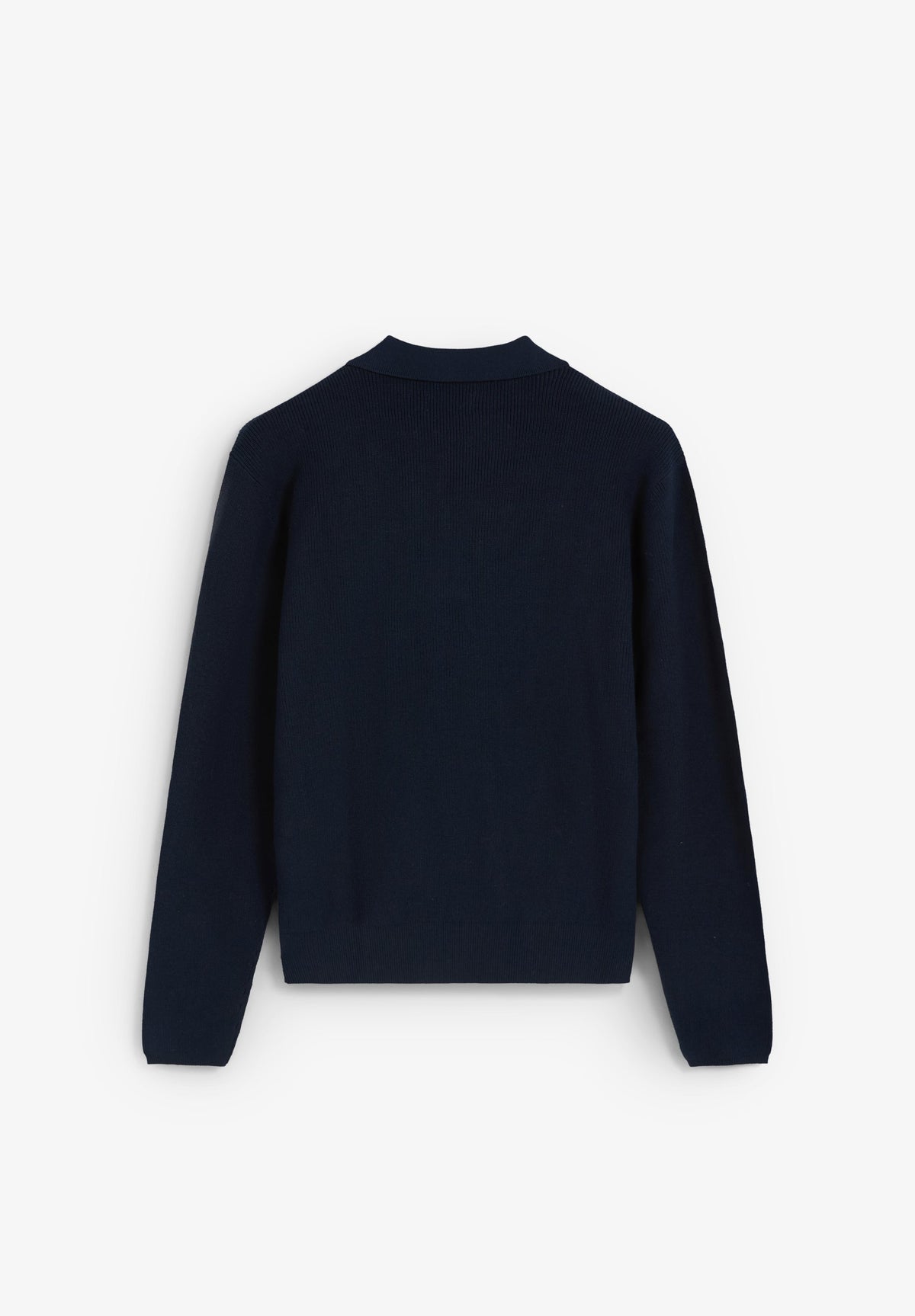 SWEATER WITH TRICOT COLLAR