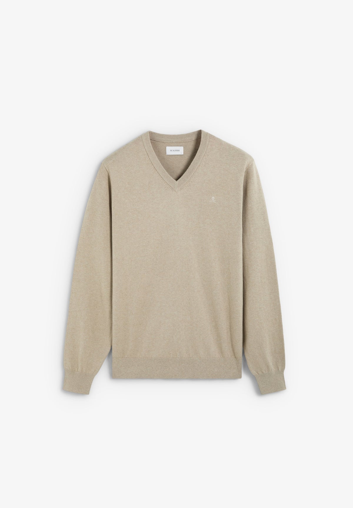 KNIT V-NECK SWEATER