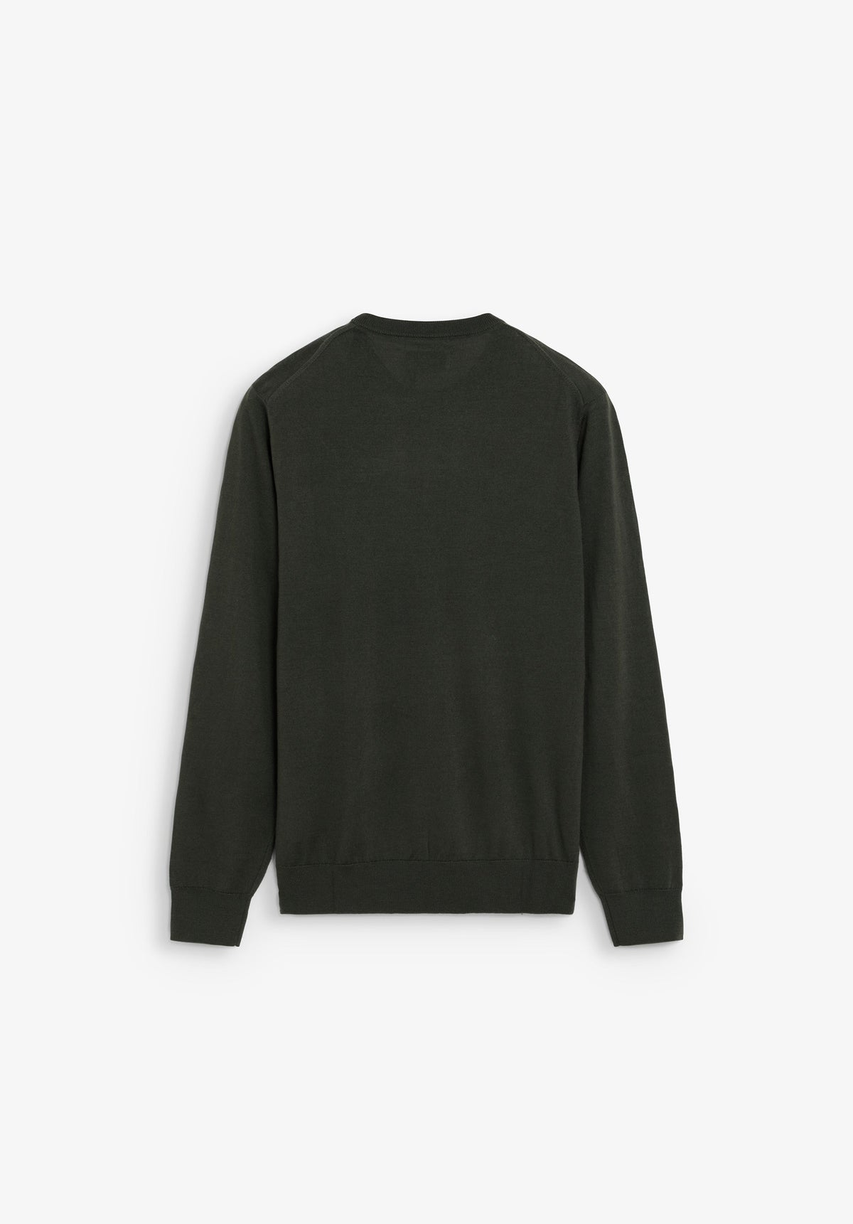 ROUND NECK WOOL SWEATER