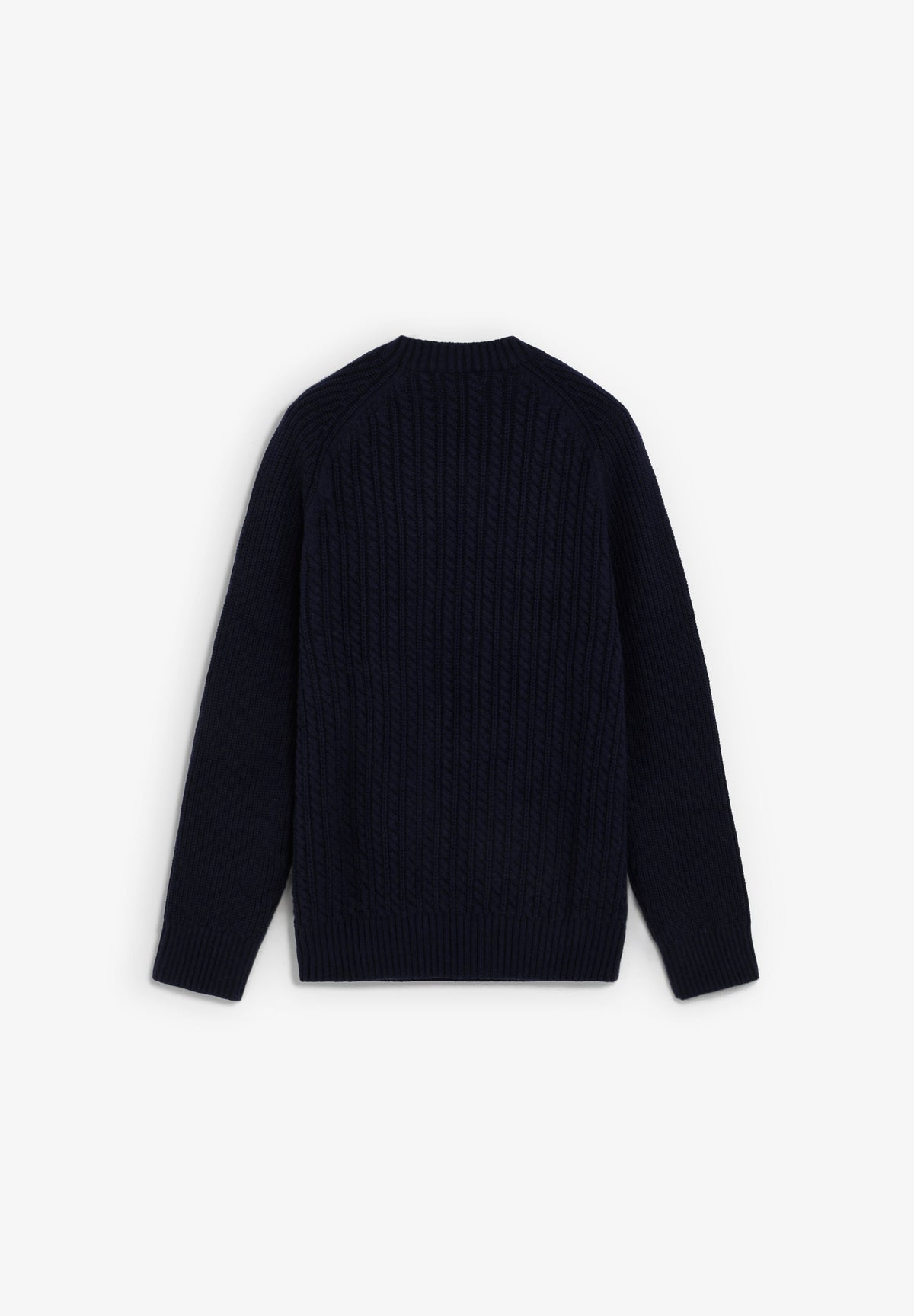 CABLE-KNIT SWEATER