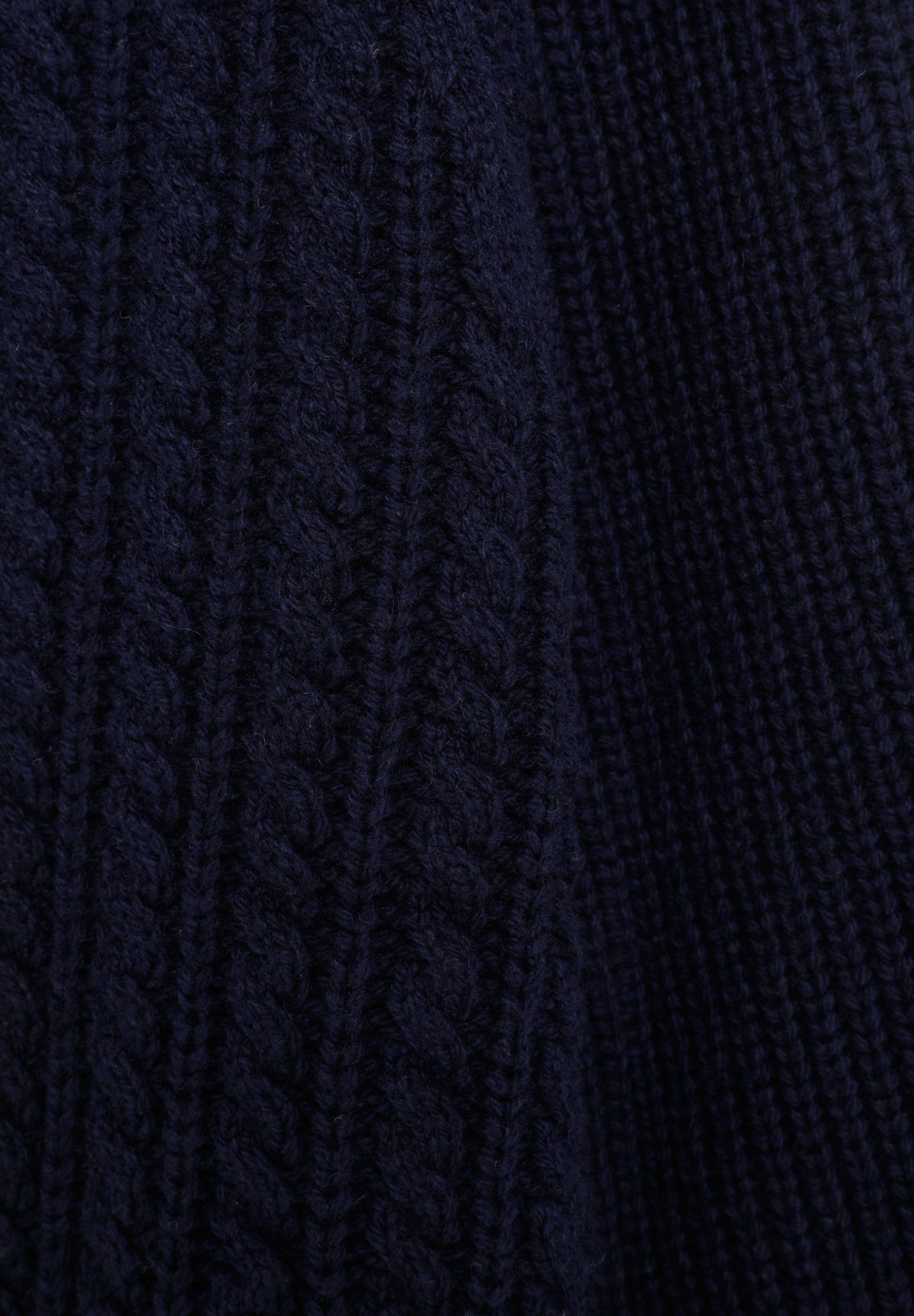 CABLE-KNIT SWEATER