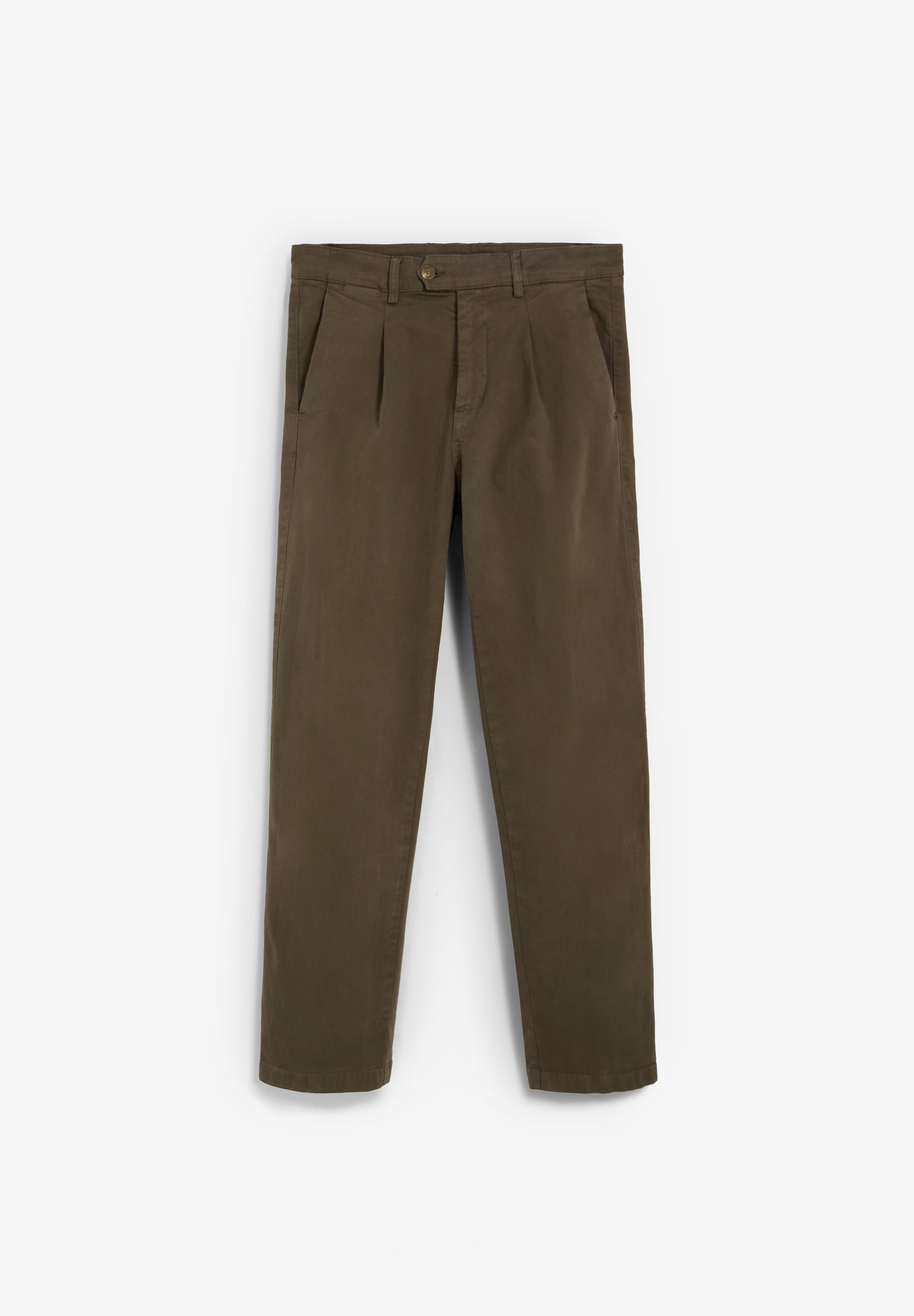 RELAXED CHINO TROUSERS WITH DARTS