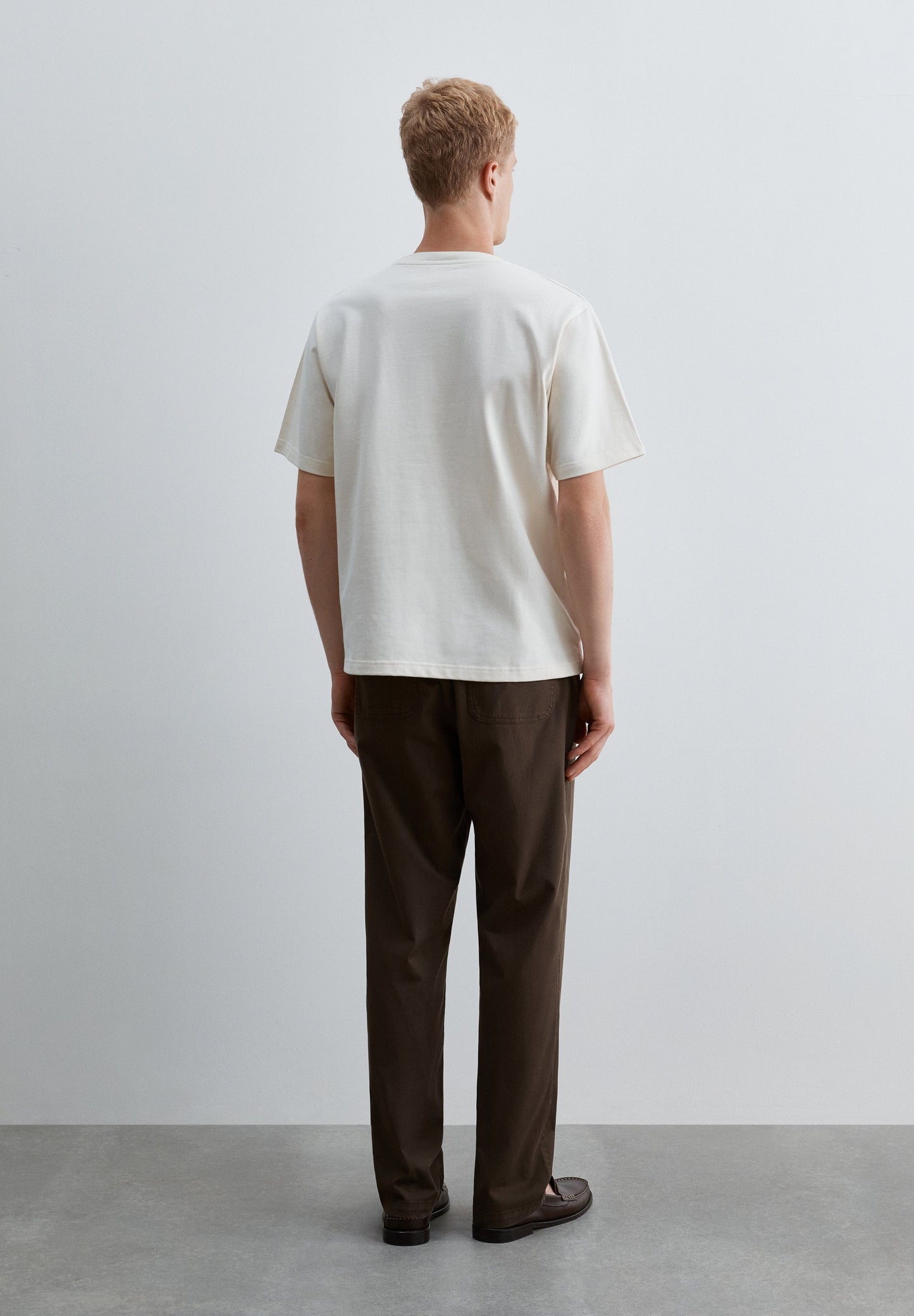 RELAXED FIT DRAWSTRING TROUSERS