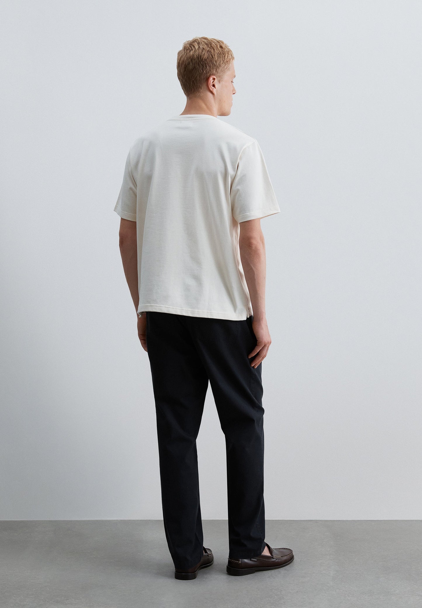 RELAXED FIT DRAWSTRING TROUSERS