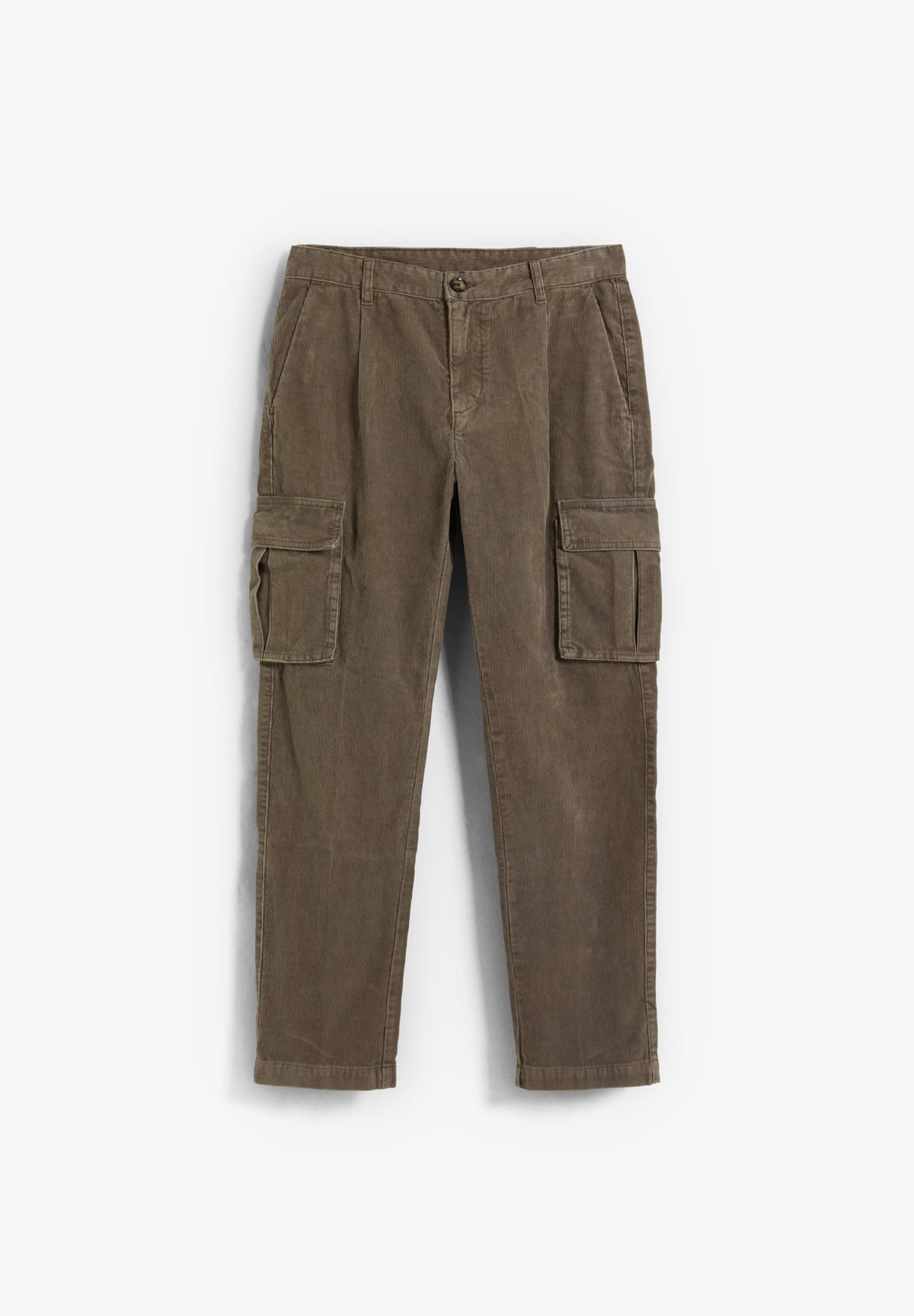 CORDUROY CARGO TROUSERS