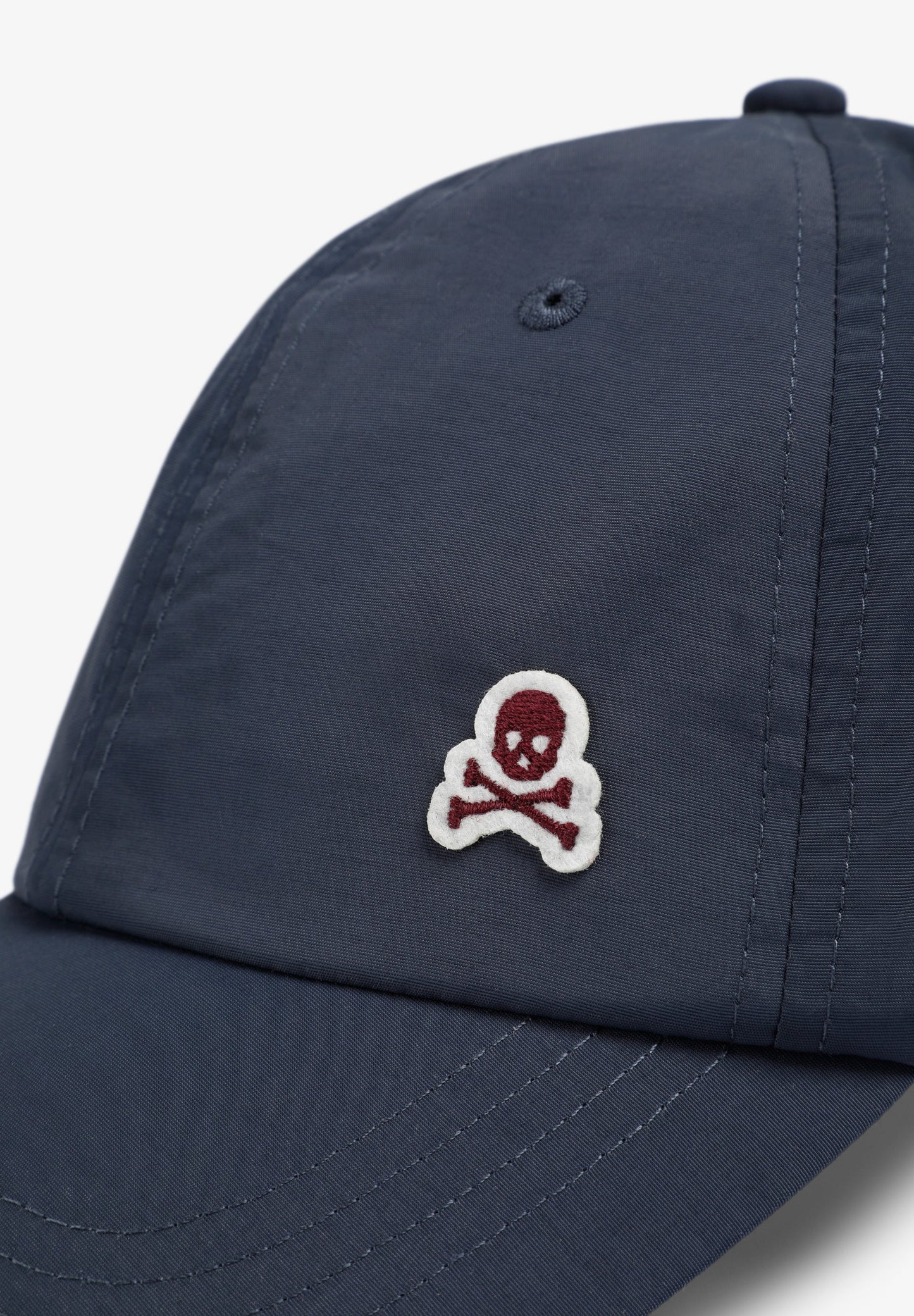 EMBROIDERED SKULL CAP