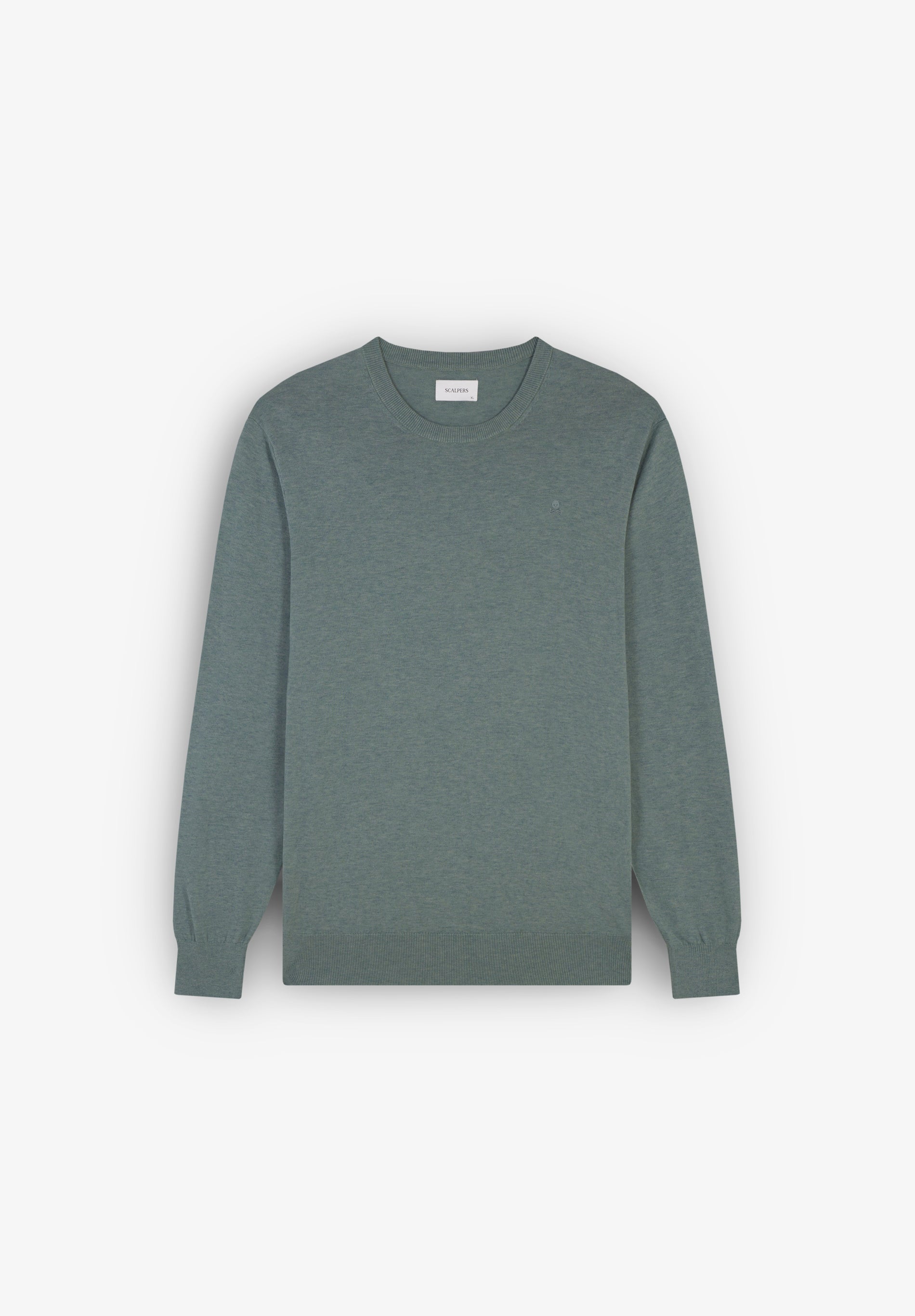 COTTON SKULL SWEATER
