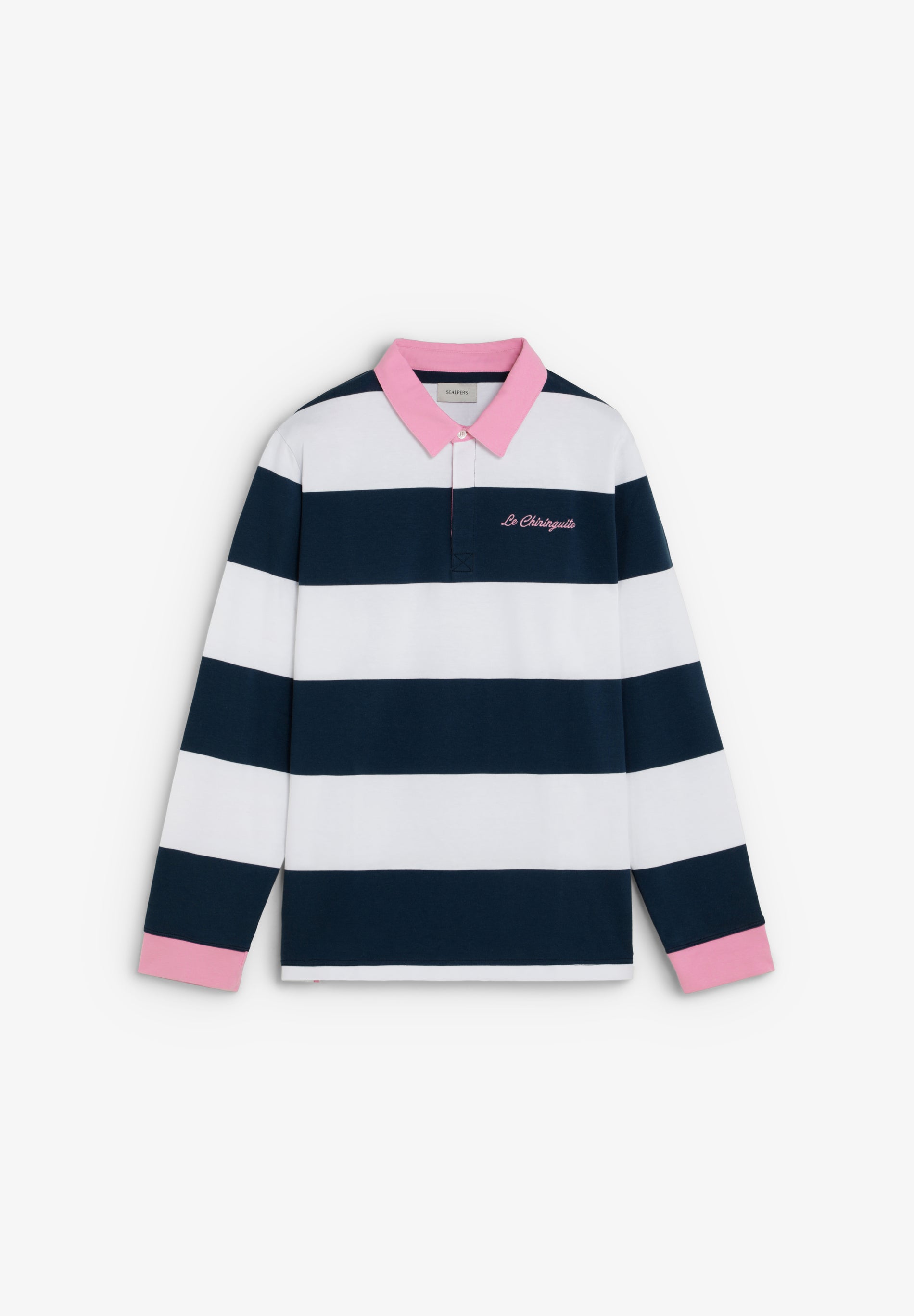 CONTRAST POLO SWEATSHIRT | LE CHIRINGUITO