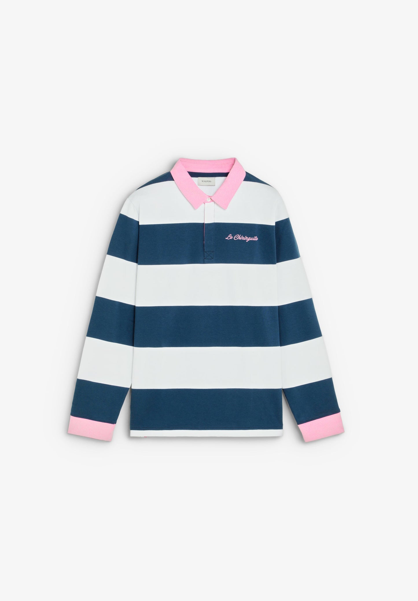 CONTRAST POLO SWEATSHIRT | LE CHIRINGUITO