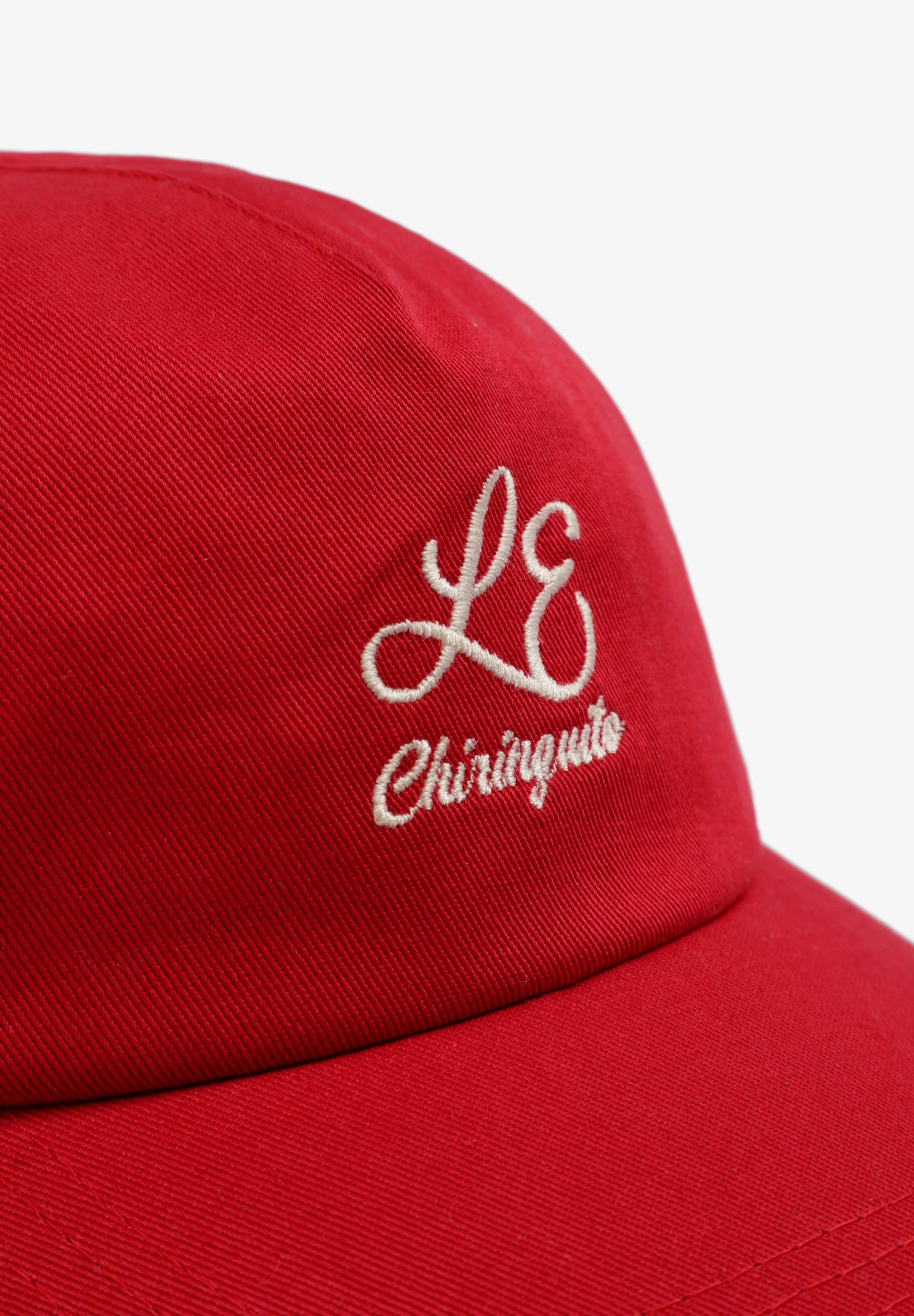 CAP WITH EMBROIDERED TEXT | LE CHIRINGUITO