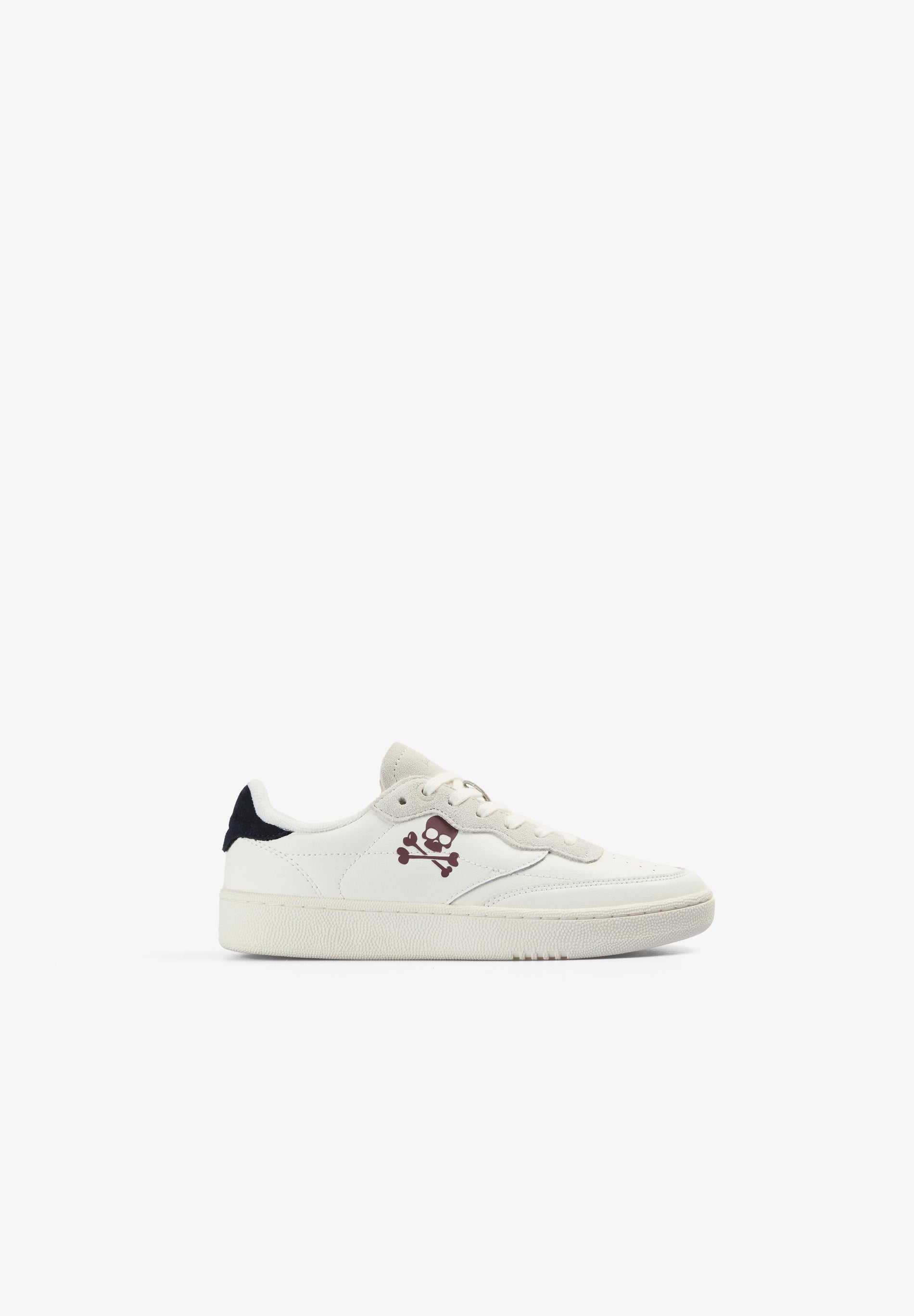 CONTRAST SKULL SNEAKERS