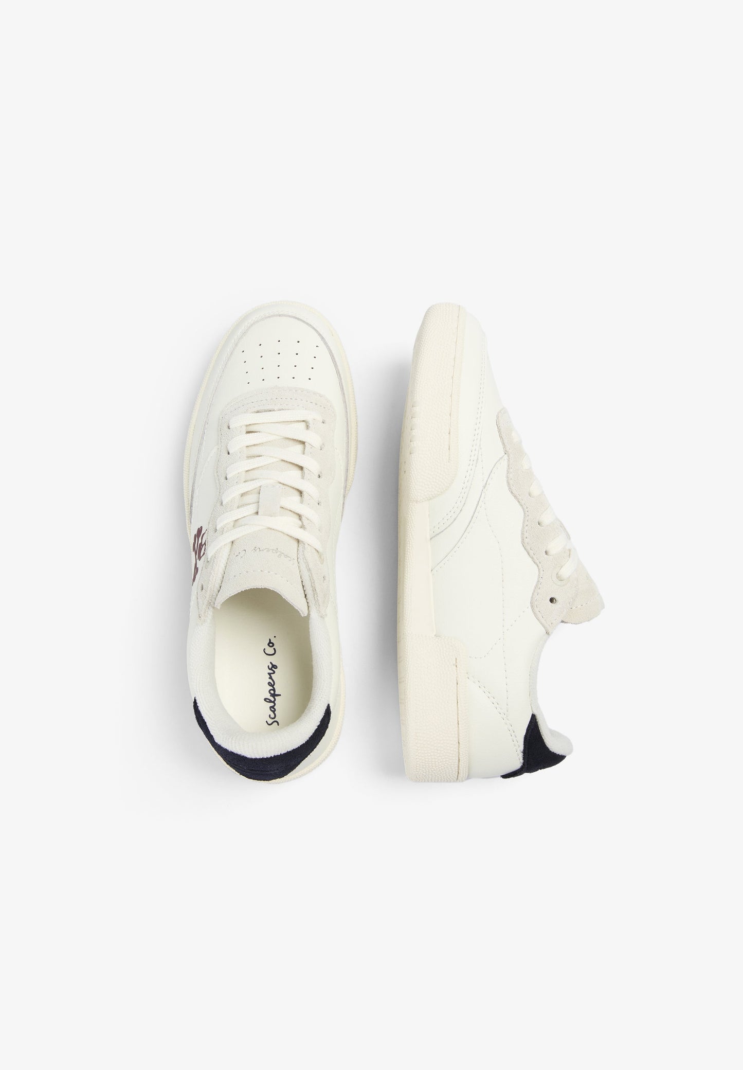 CONTRAST SKULL SNEAKERS